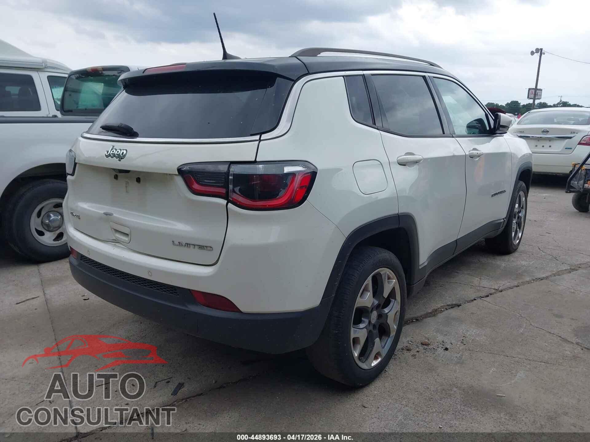 JEEP NEW COMPASS 2017 - 3C4NJDCB1HT631409