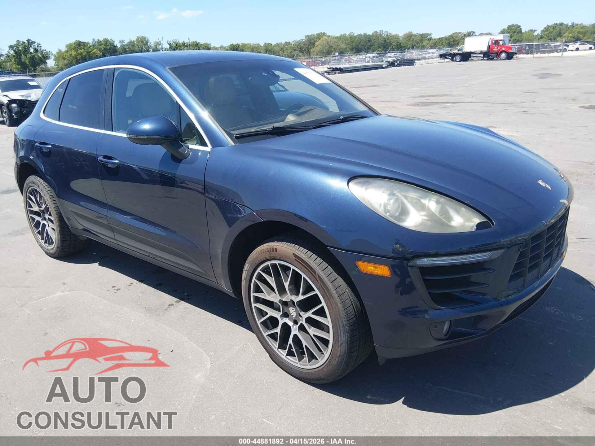 PORSCHE MACAN 2016 - WP1AB2A50GLB55563
