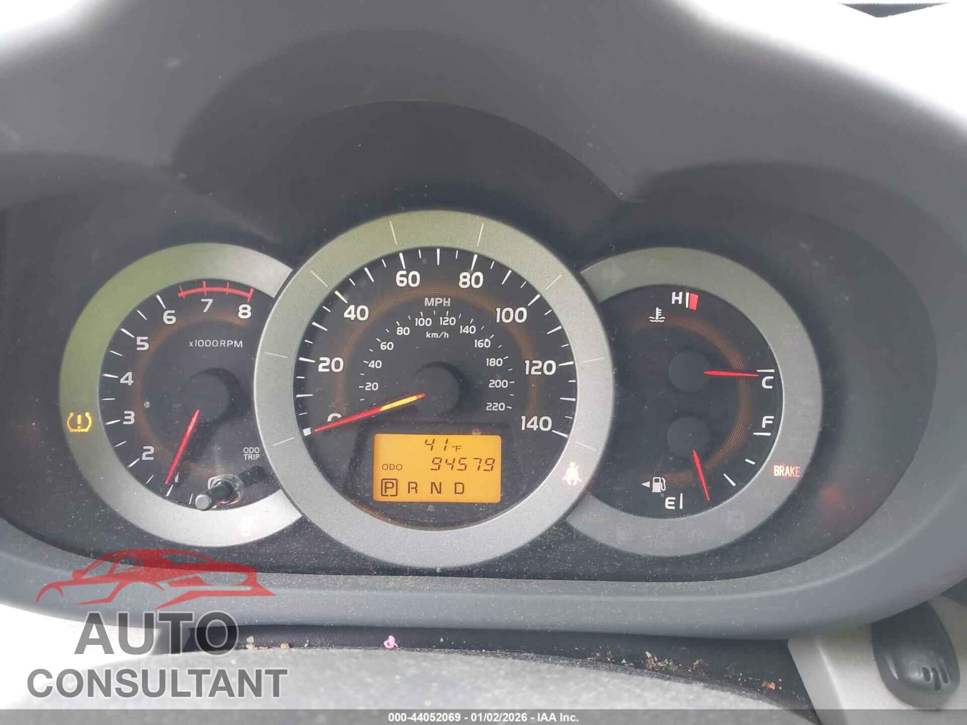 TOYOTA RAV4 2011 - 2T3BF4DV4BW174589