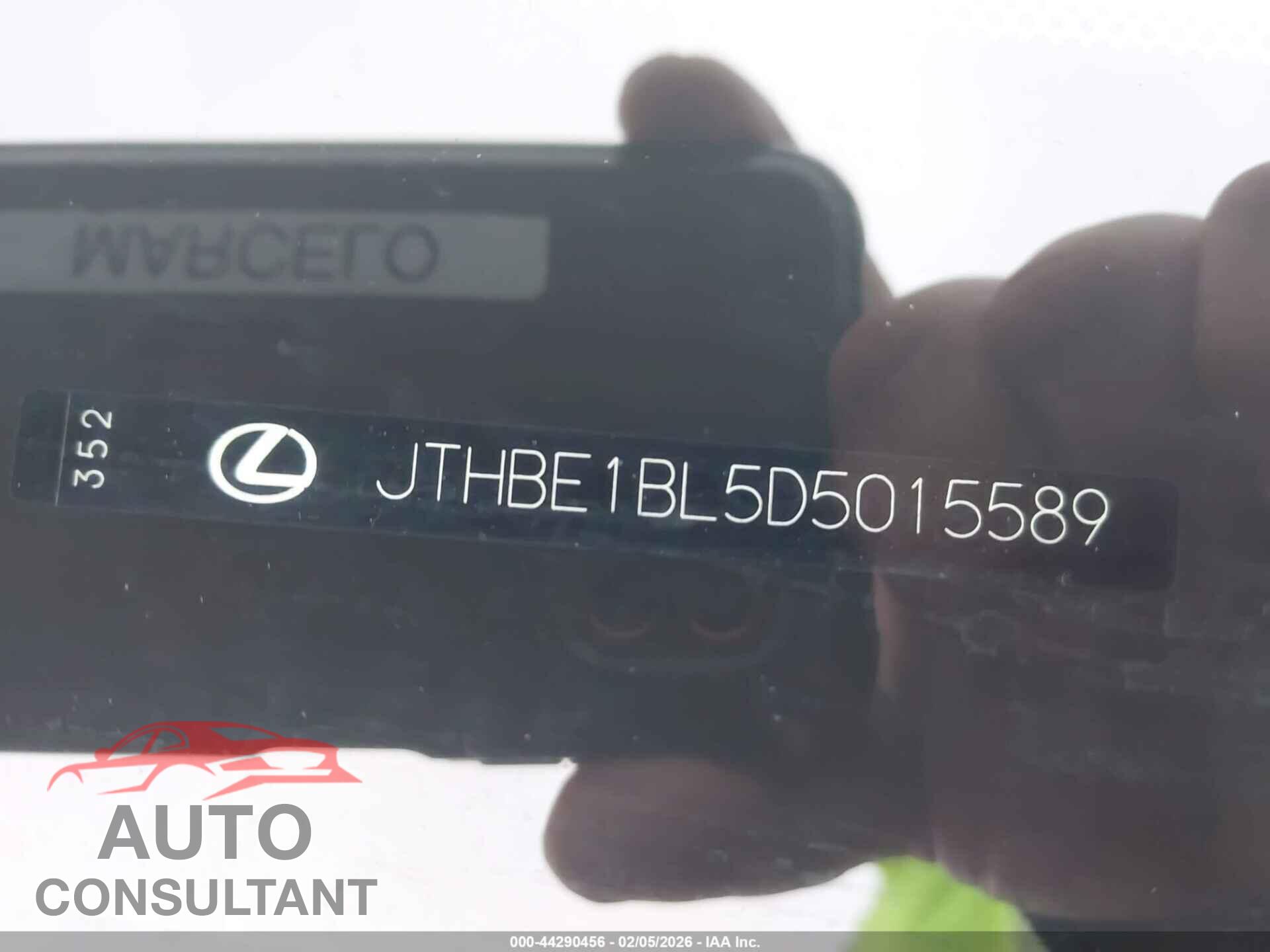 LEXUS GS 350 2013 - JTHBE1BL5D5015589