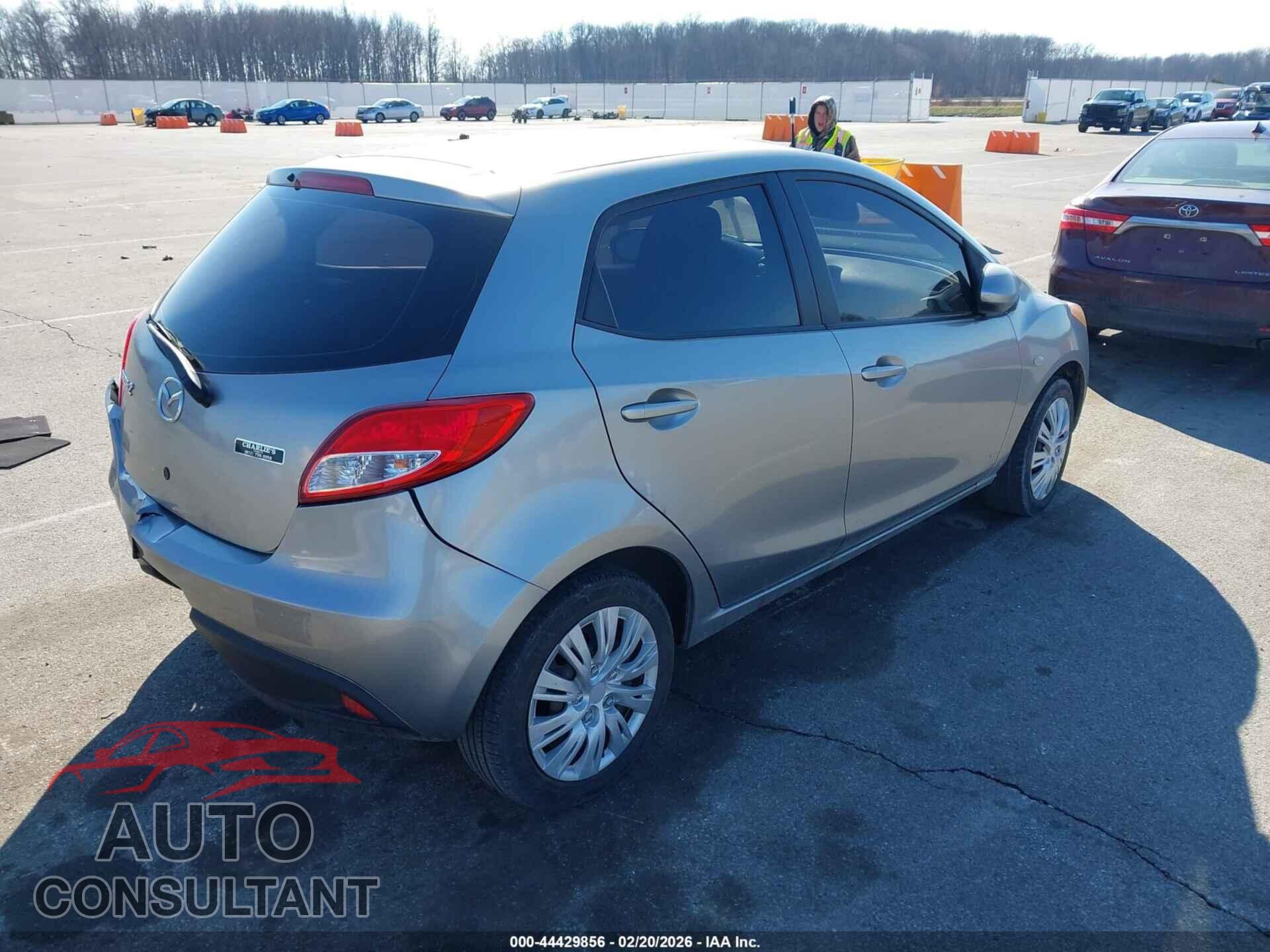 MAZDA MAZDA2 2011 - JM1DE1HY3B0103368