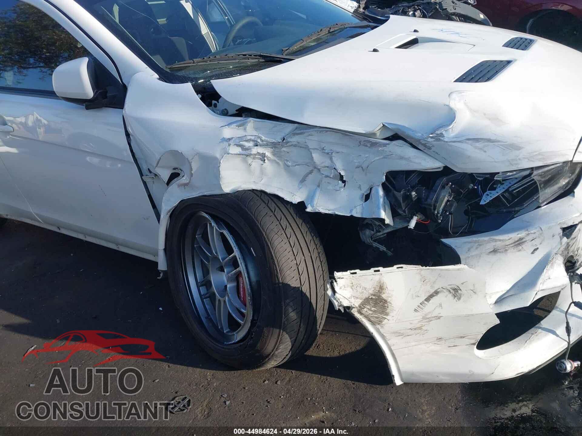 MITSUBISHI LANCER EVOLUTION 2010 - JA32W8FV2AU024009