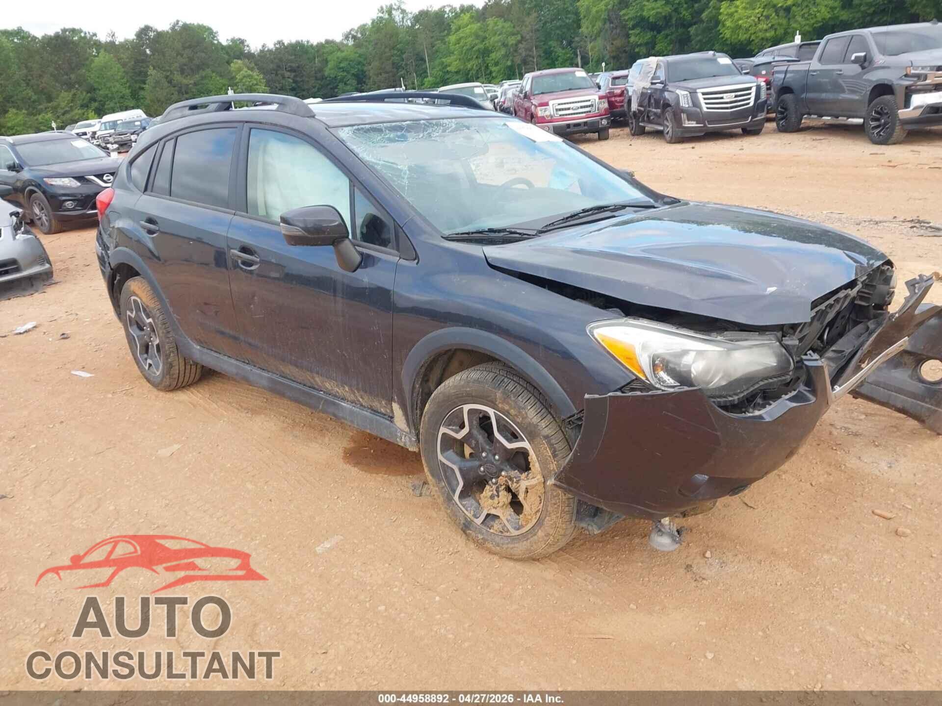 SUBARU XV CROSSTREK 2015 - JF2GPAPC8F8294792