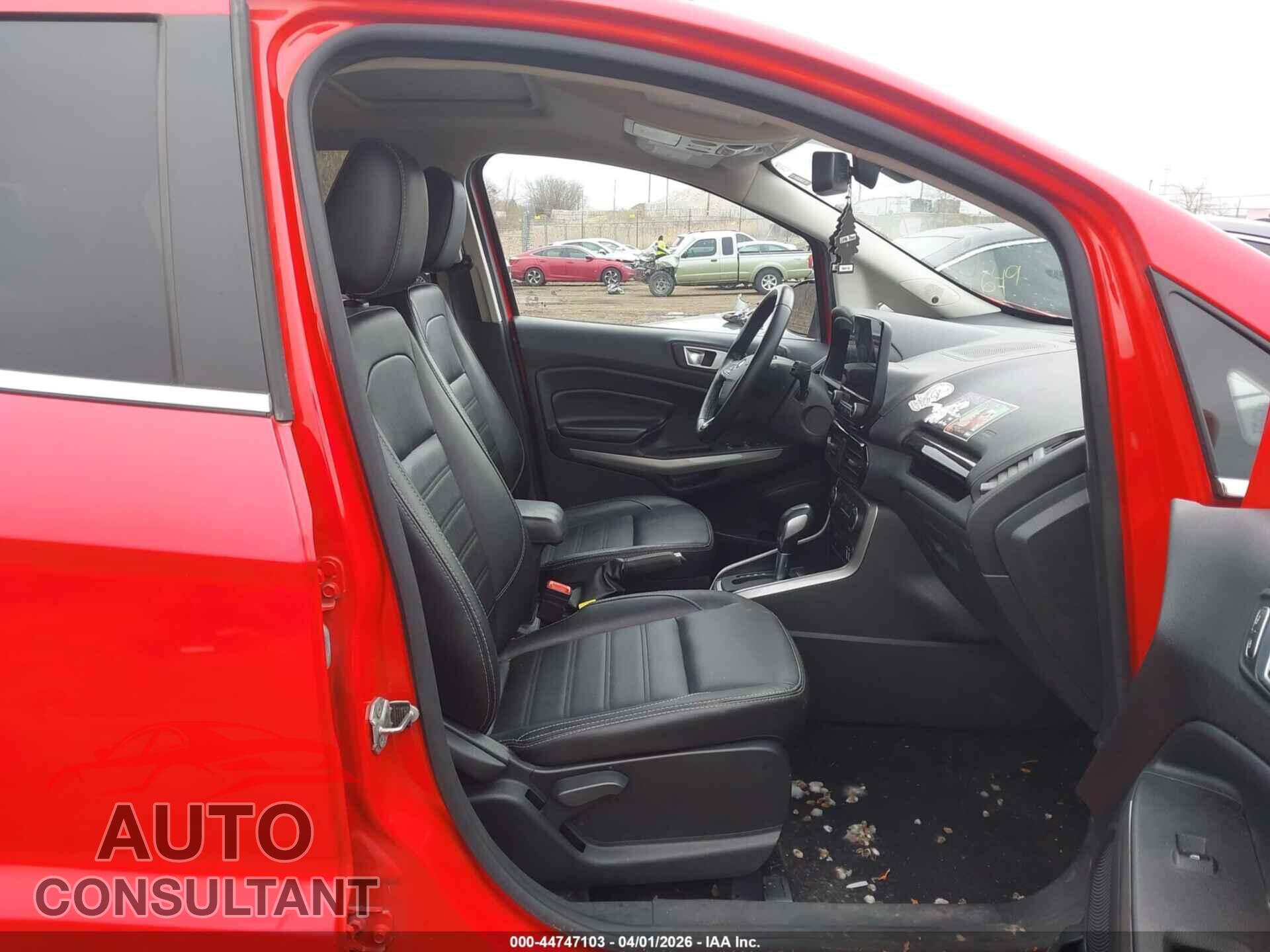FORD ECOSPORT 2021 - MAJ6S3KL0MC402799