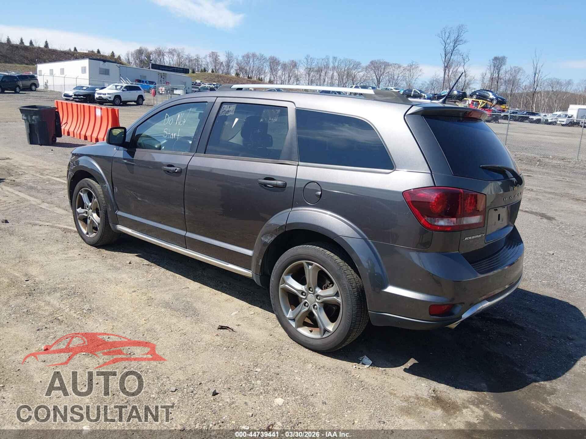 DODGE JOURNEY 2017 - 3C4PDCGG9HT626149