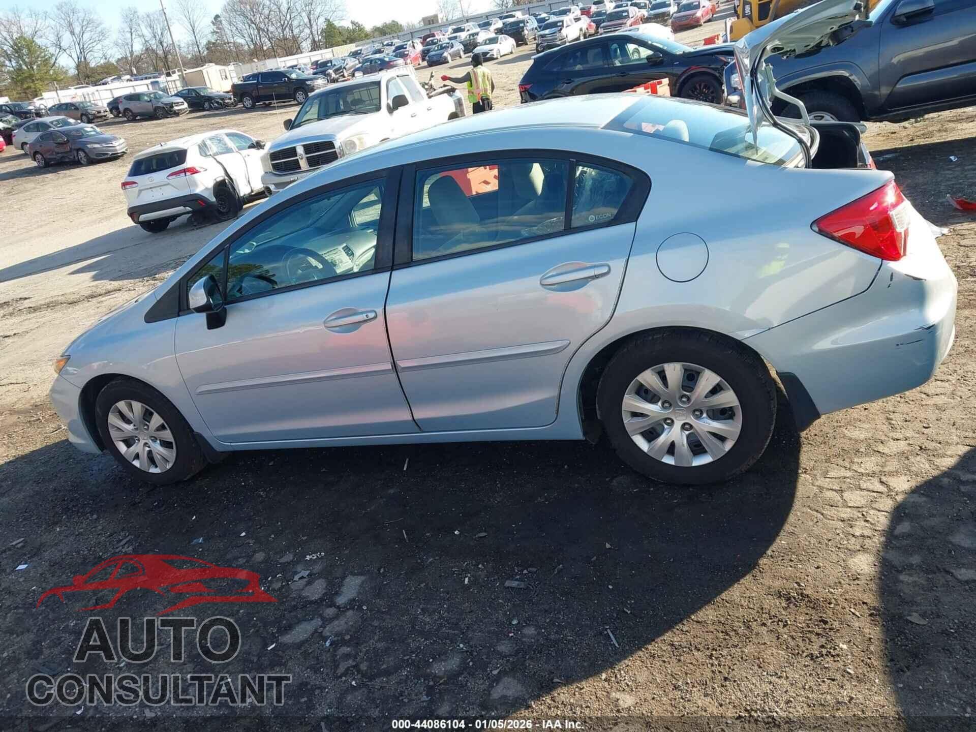 HONDA CIVIC 2012 - 19XFB2F55CE059642