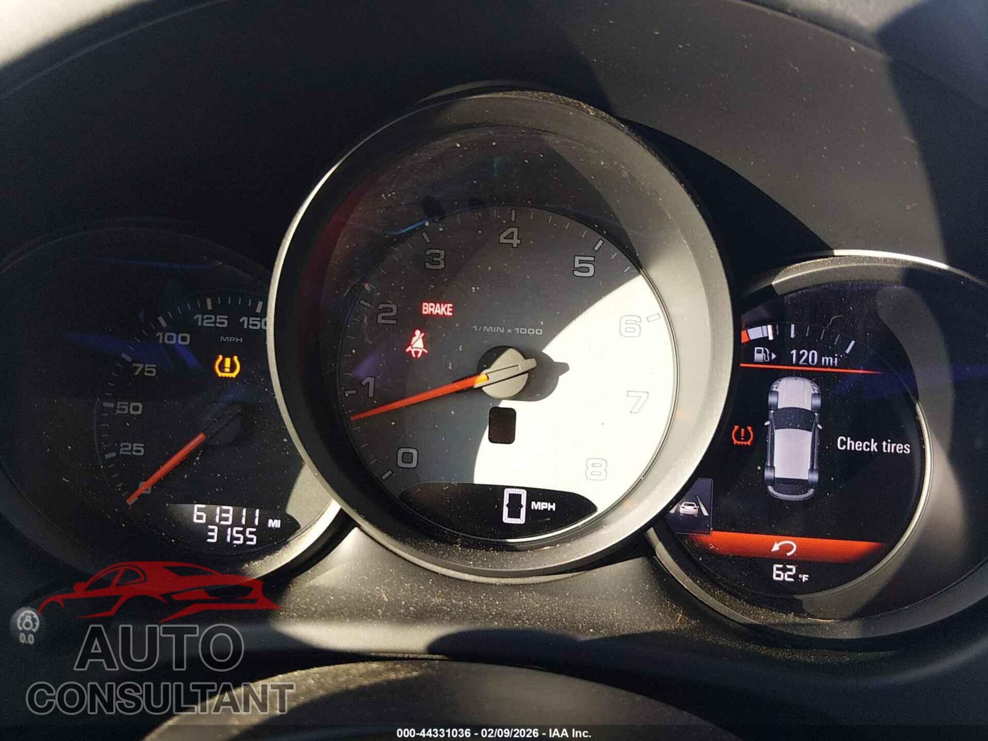 PORSCHE MACAN 2017 - WP1AB2A54HLB20137