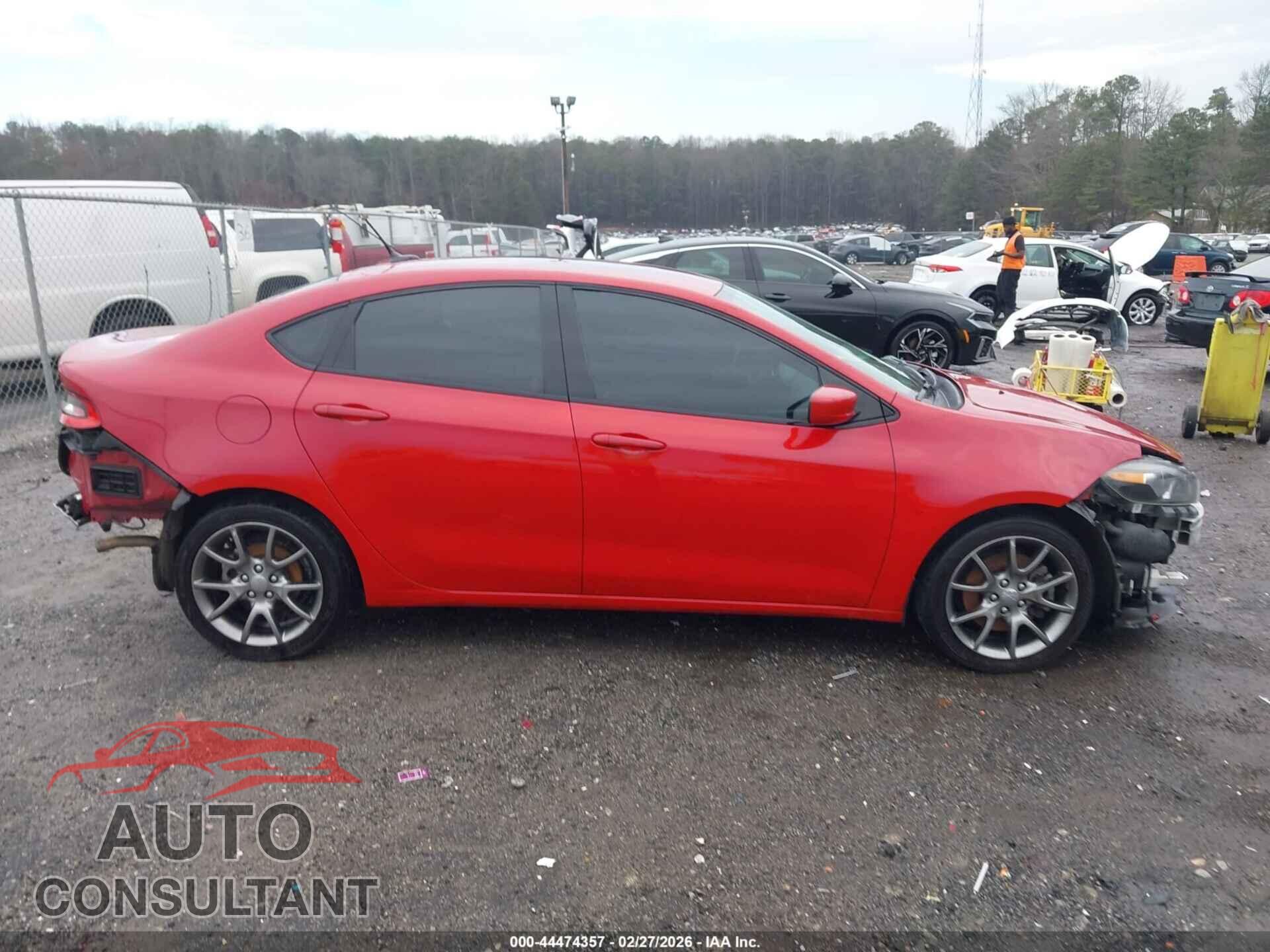 DODGE DART 2014 - 1C3CDFBB7ED865300
