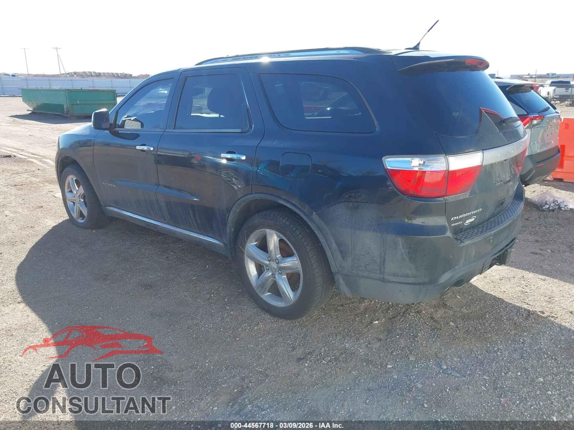 DODGE DURANGO 2012 - 1C4SDJET2CC278827