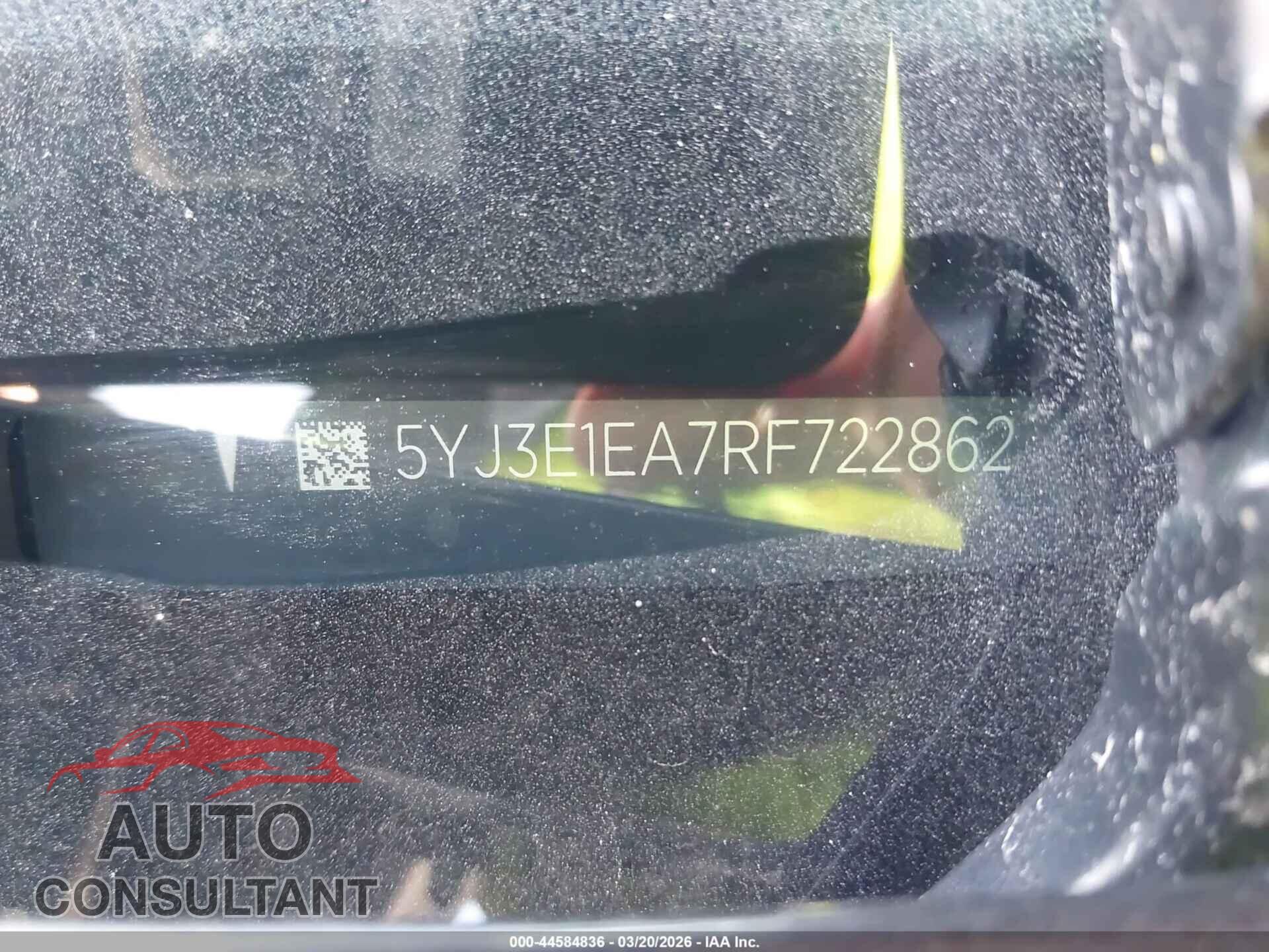 TESLA MODEL 3 2024 - 5YJ3E1EA7RF722862