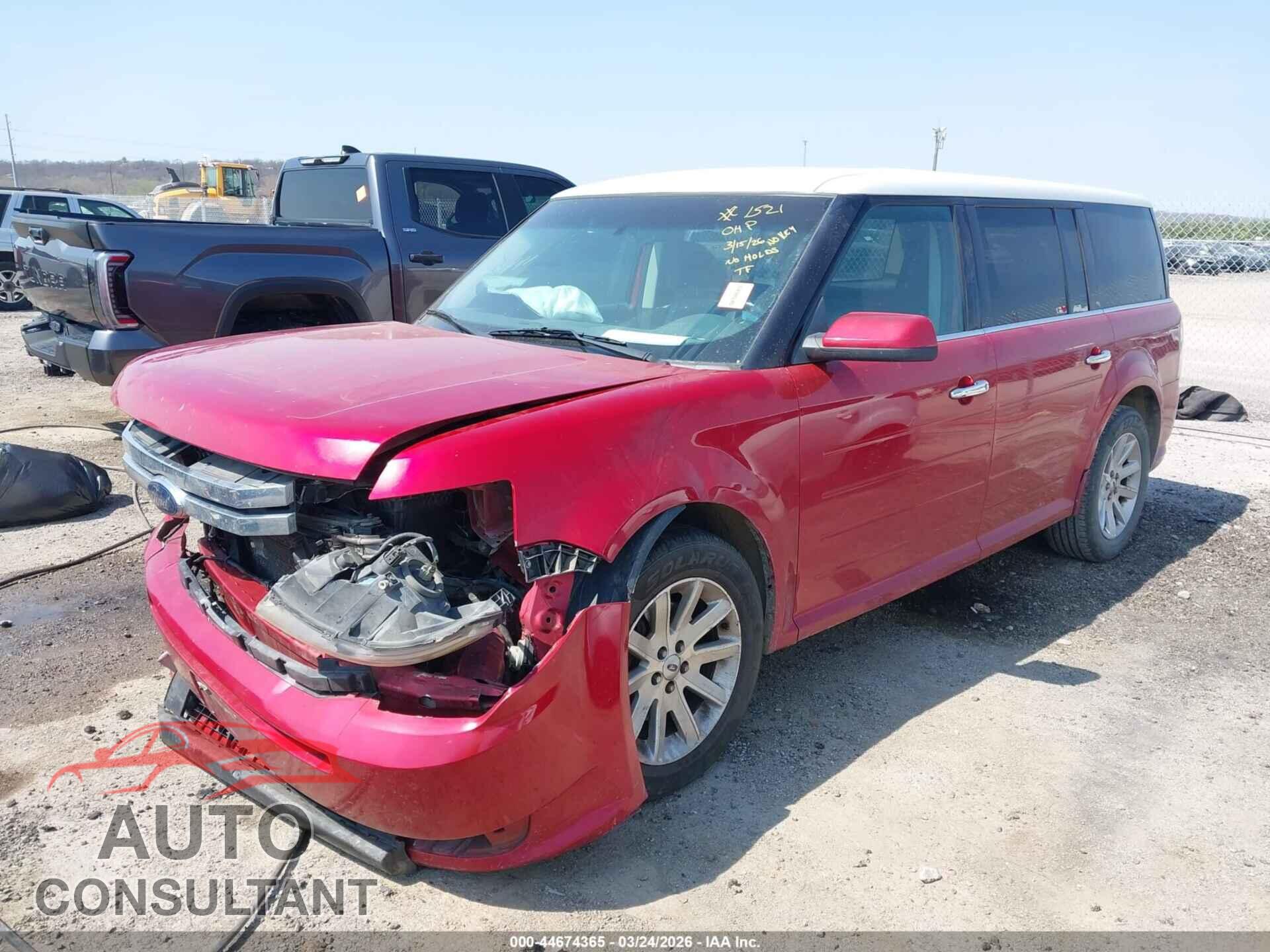 FORD FLEX 2010 - 2FMGK5CC8ABB10236