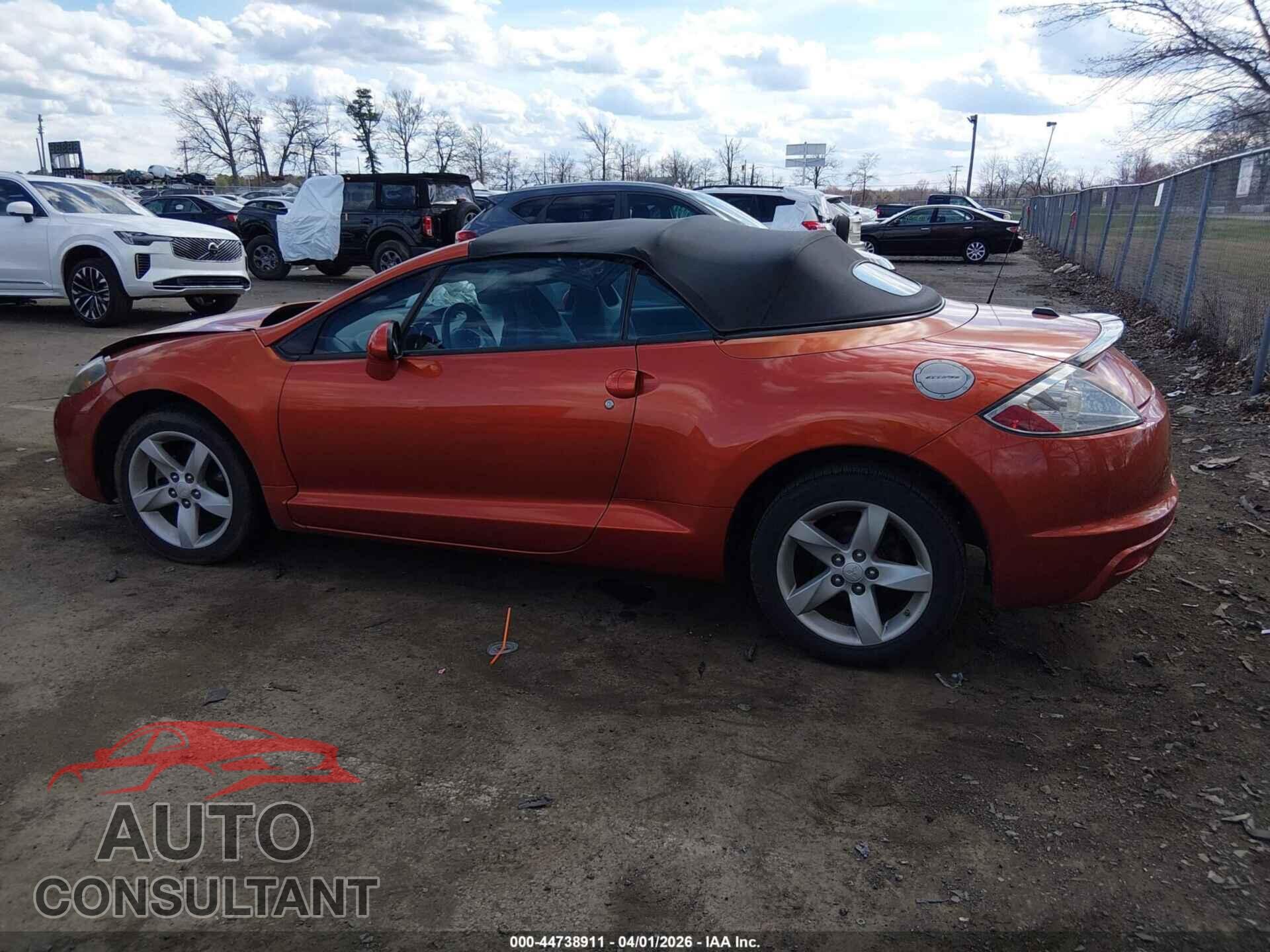 MITSUBISHI ECLIPSE SPYDER 2009 - 4A3AL25FX9E042659