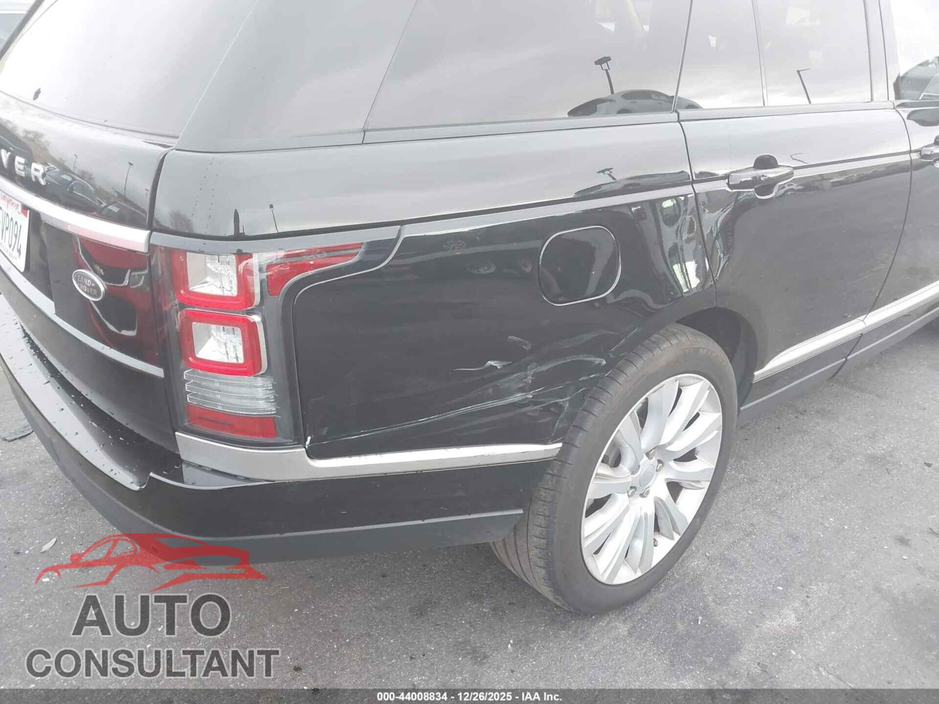 LAND ROVER RANGE ROVER 2017 - SALGS2FE8HA327316