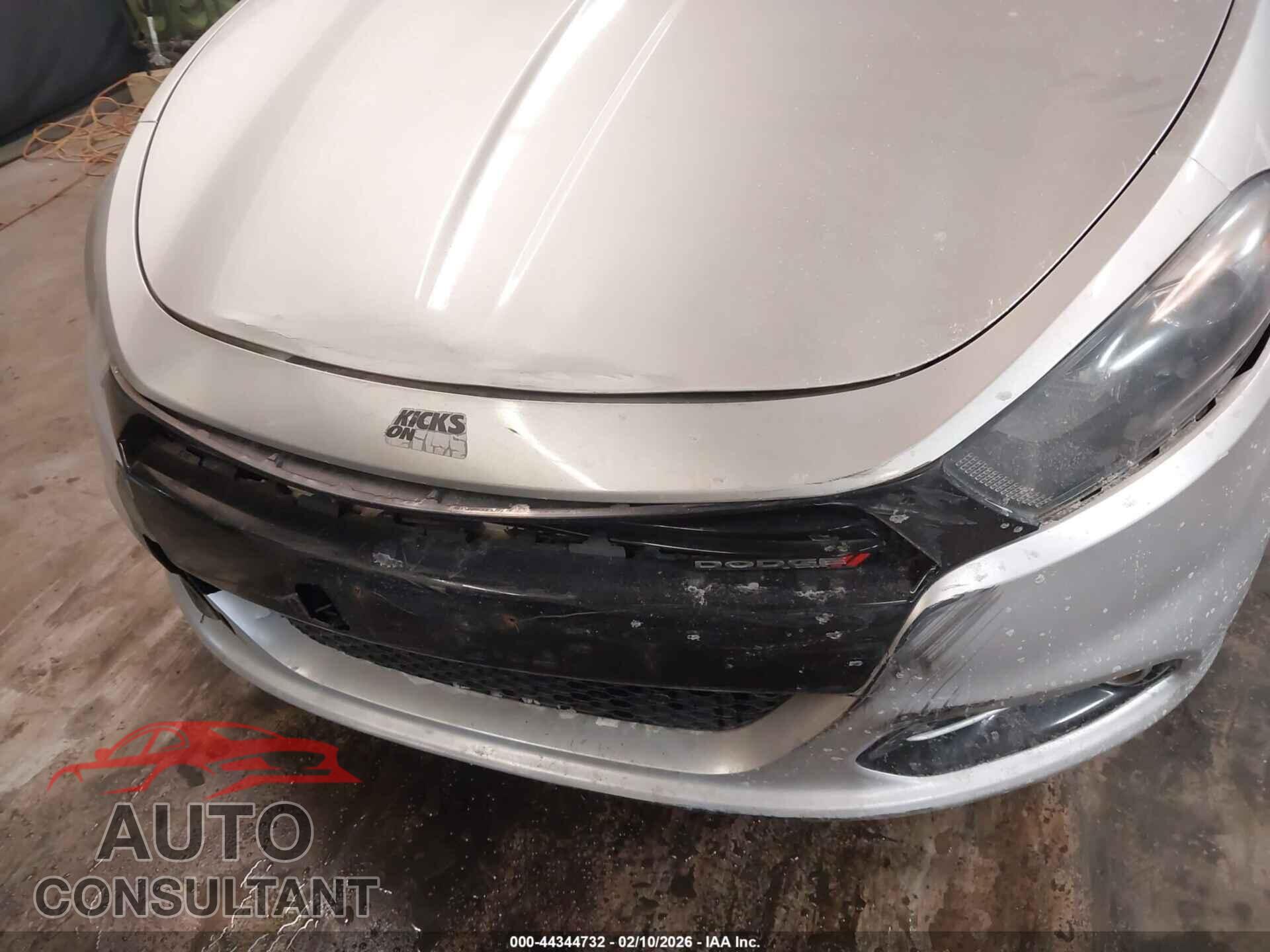 DODGE DART 2013 - 1C3CDFBA5DD312733