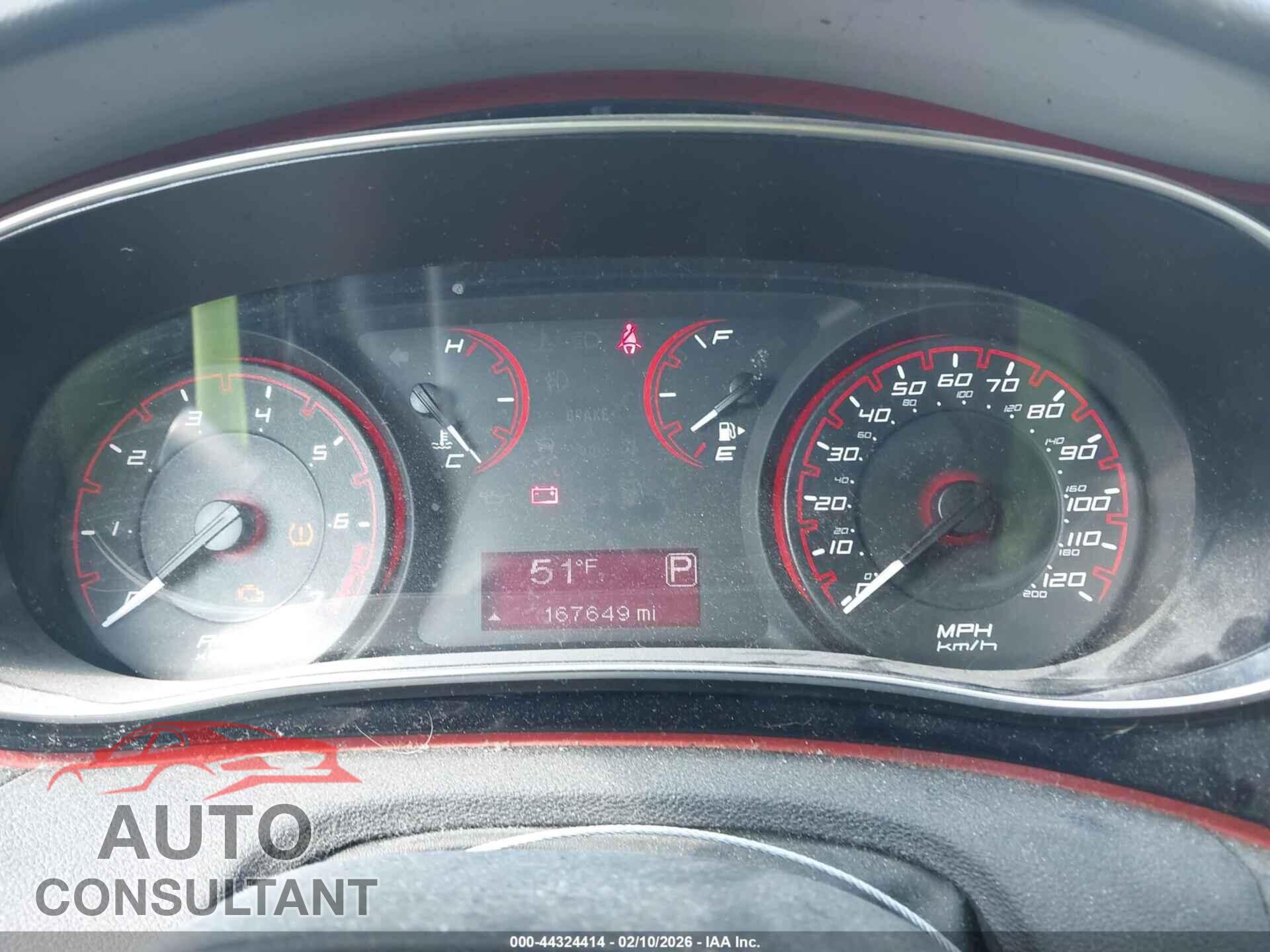 DODGE DART 2015 - 1C3CDFBB2FD129009