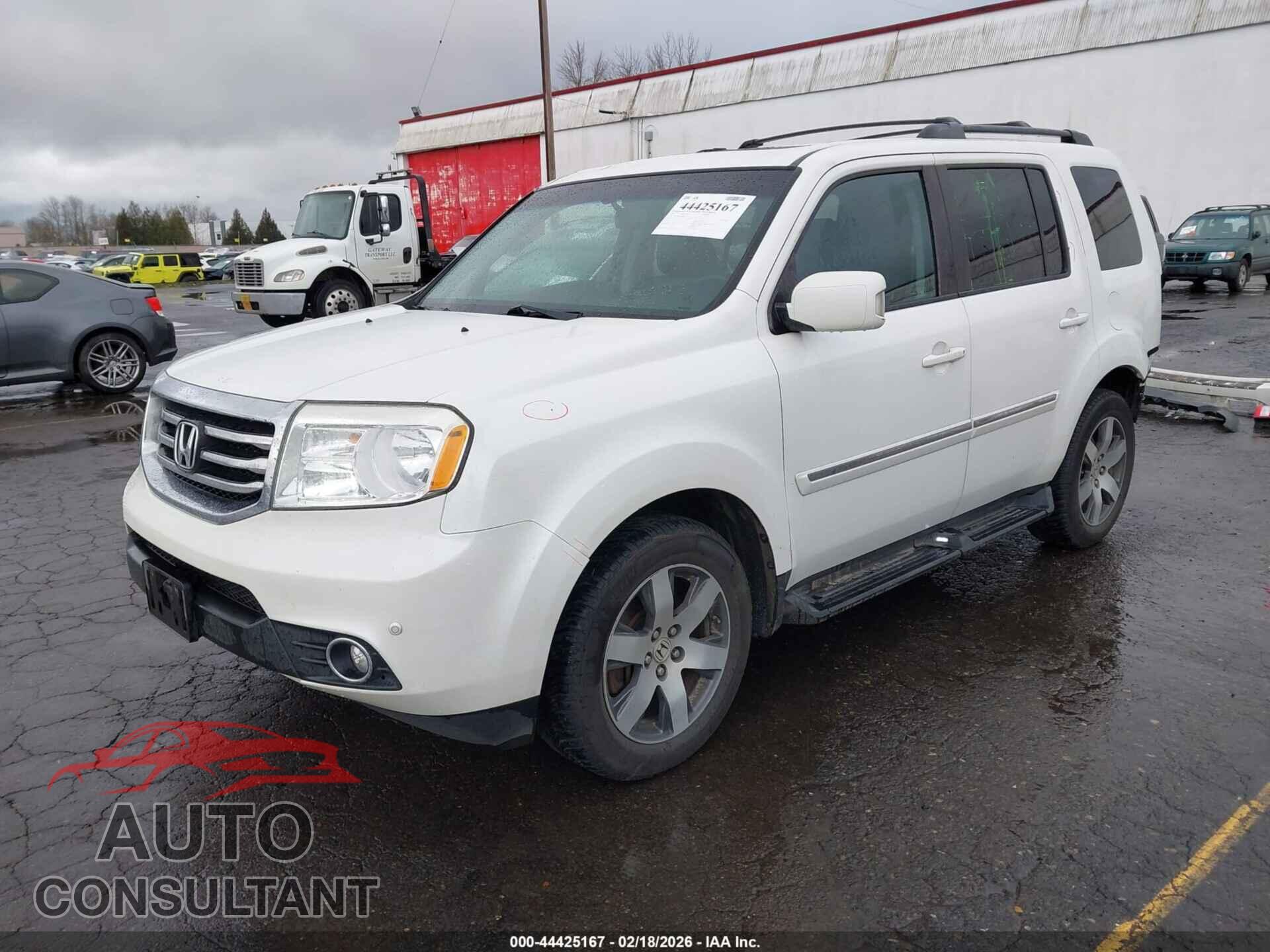 HONDA PILOT 2012 - 5FNYF4H92CB045331