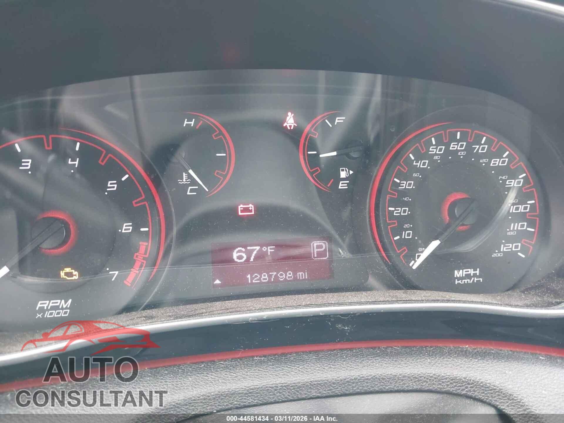 DODGE DART 2016 - 1C3CDFFAXGD822509