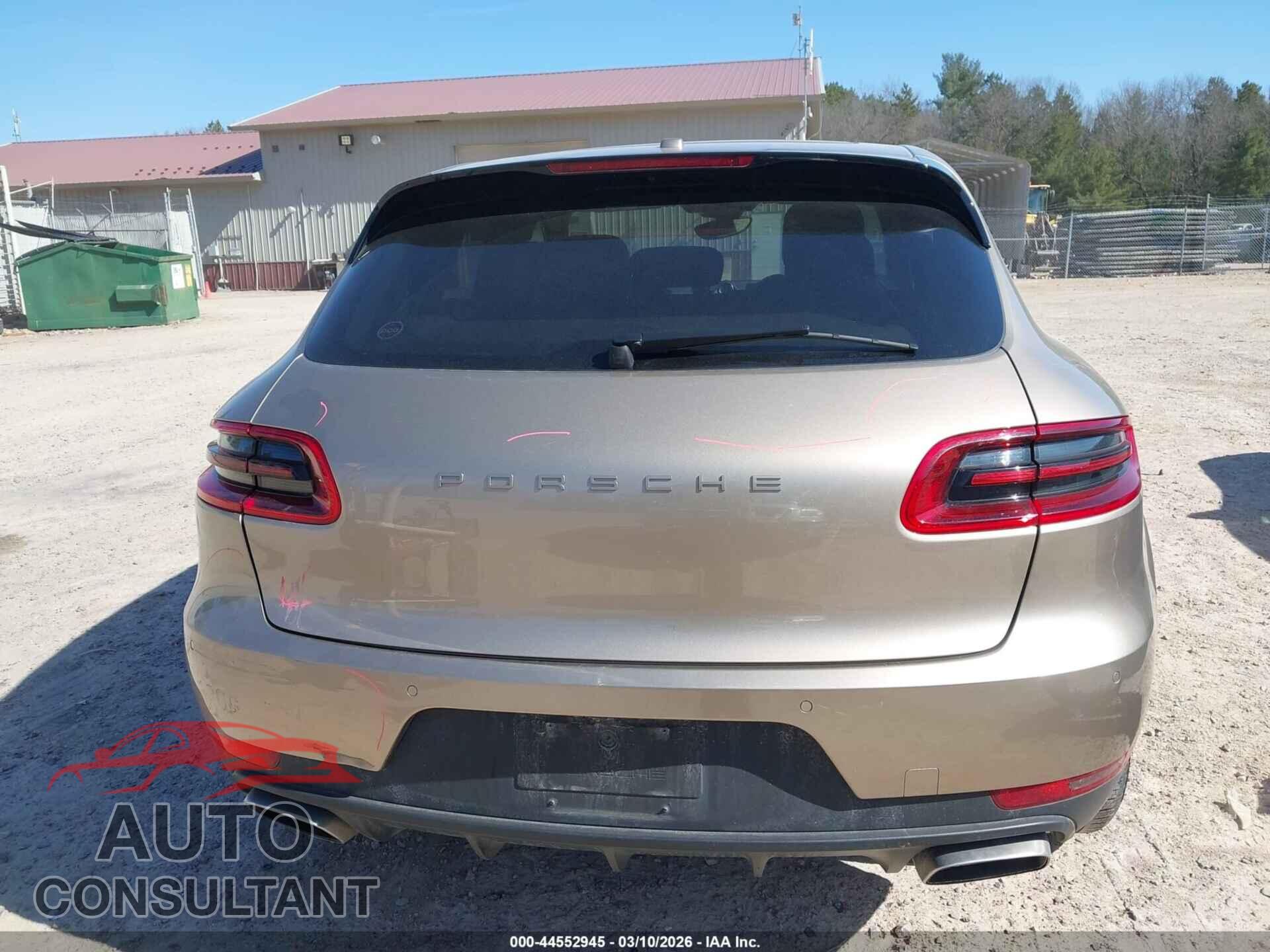 PORSCHE MACAN 2017 - WP1AA2A58HLB82224