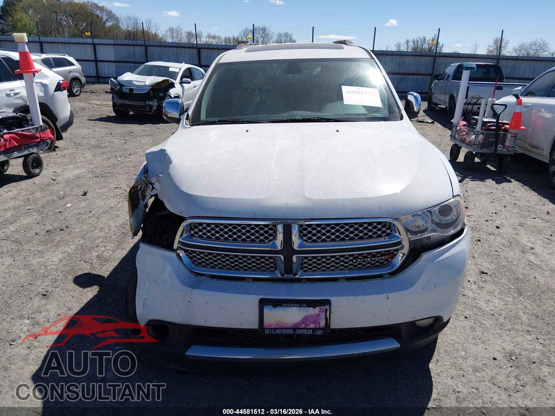 DODGE DURANGO 2013 - 1C4SDHET1DC671924