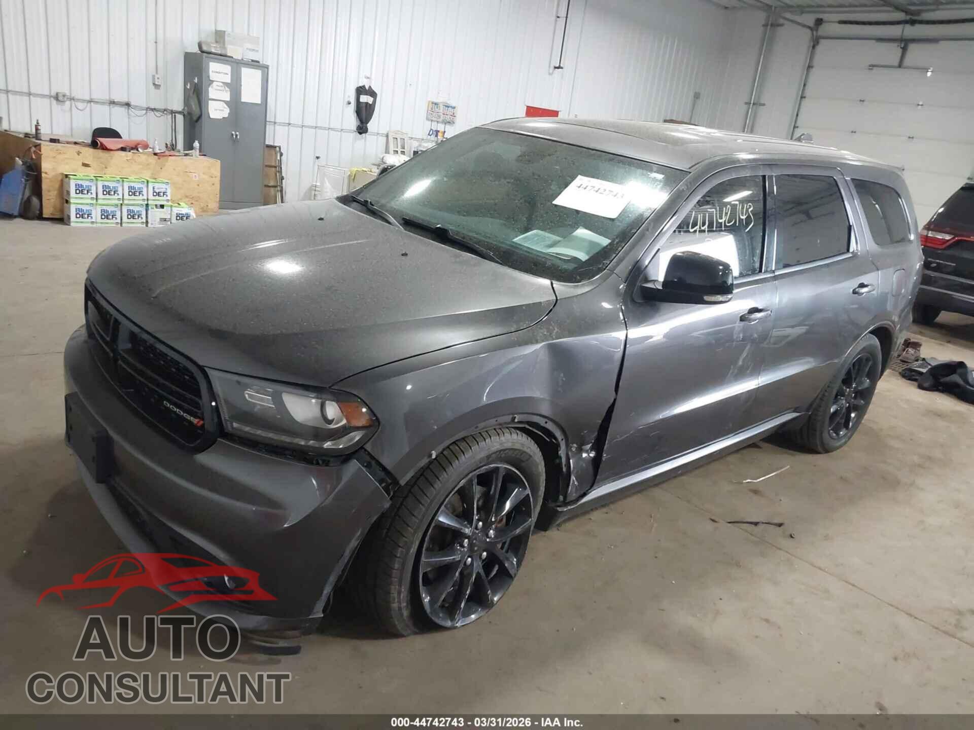 DODGE DURANGO 2017 - 1C4SDJCT1HC758383