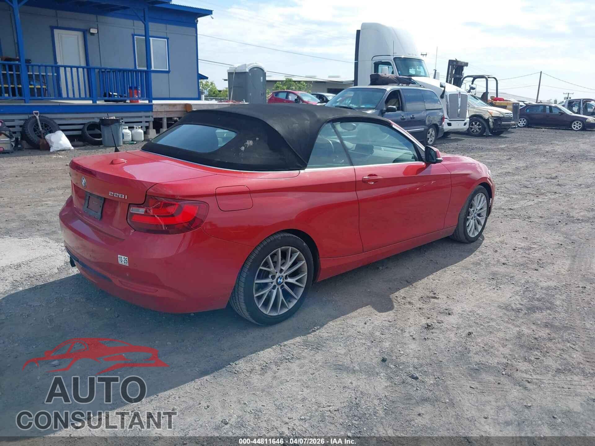 BMW 228I 2016 - WBA1L9C52GV324858