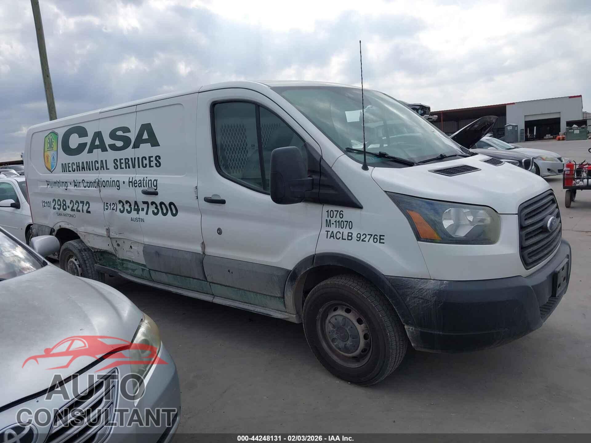 FORD TRANSIT-250 2019 - 1FTYR2ZM0KKA75752