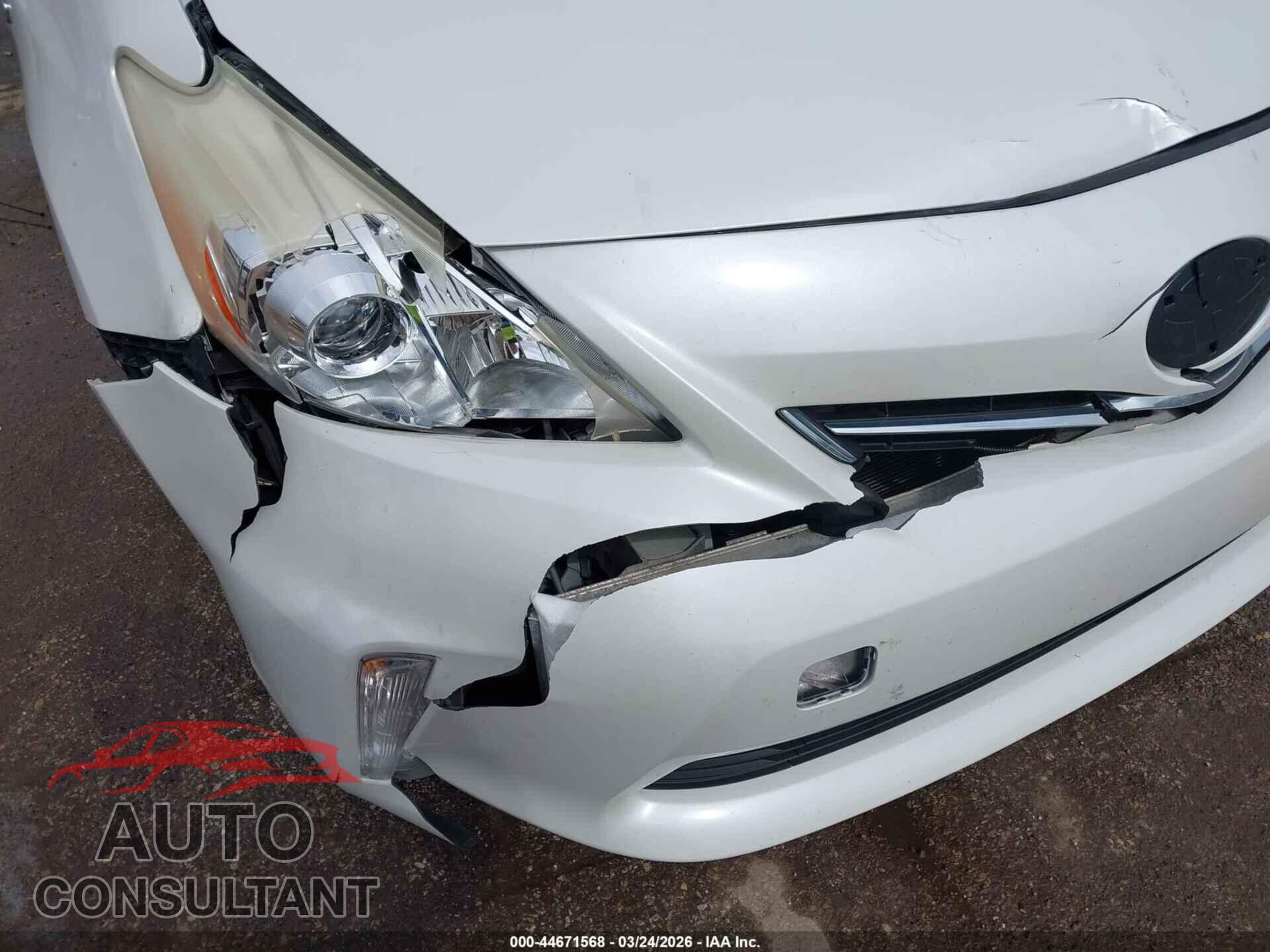 TOYOTA PRIUS V 2014 - JTDZN3EU4E3321776