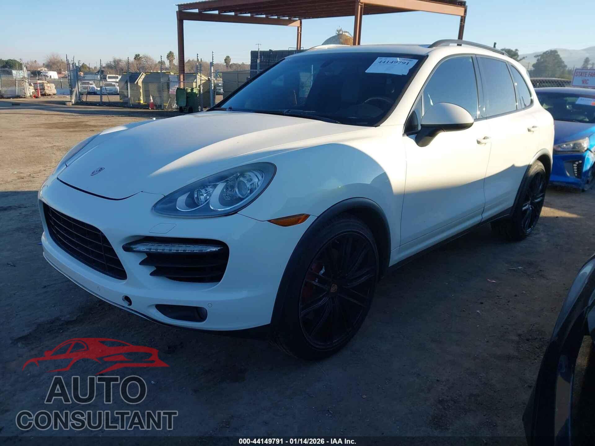 PORSCHE CAYENNE 2012 - WP1AC2A20CLA80196