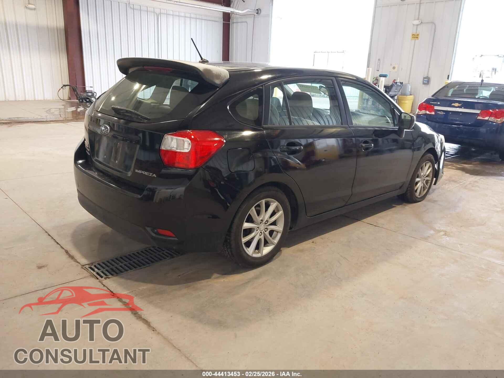 SUBARU IMPREZA 2012 - JF1GPAA65CH201925