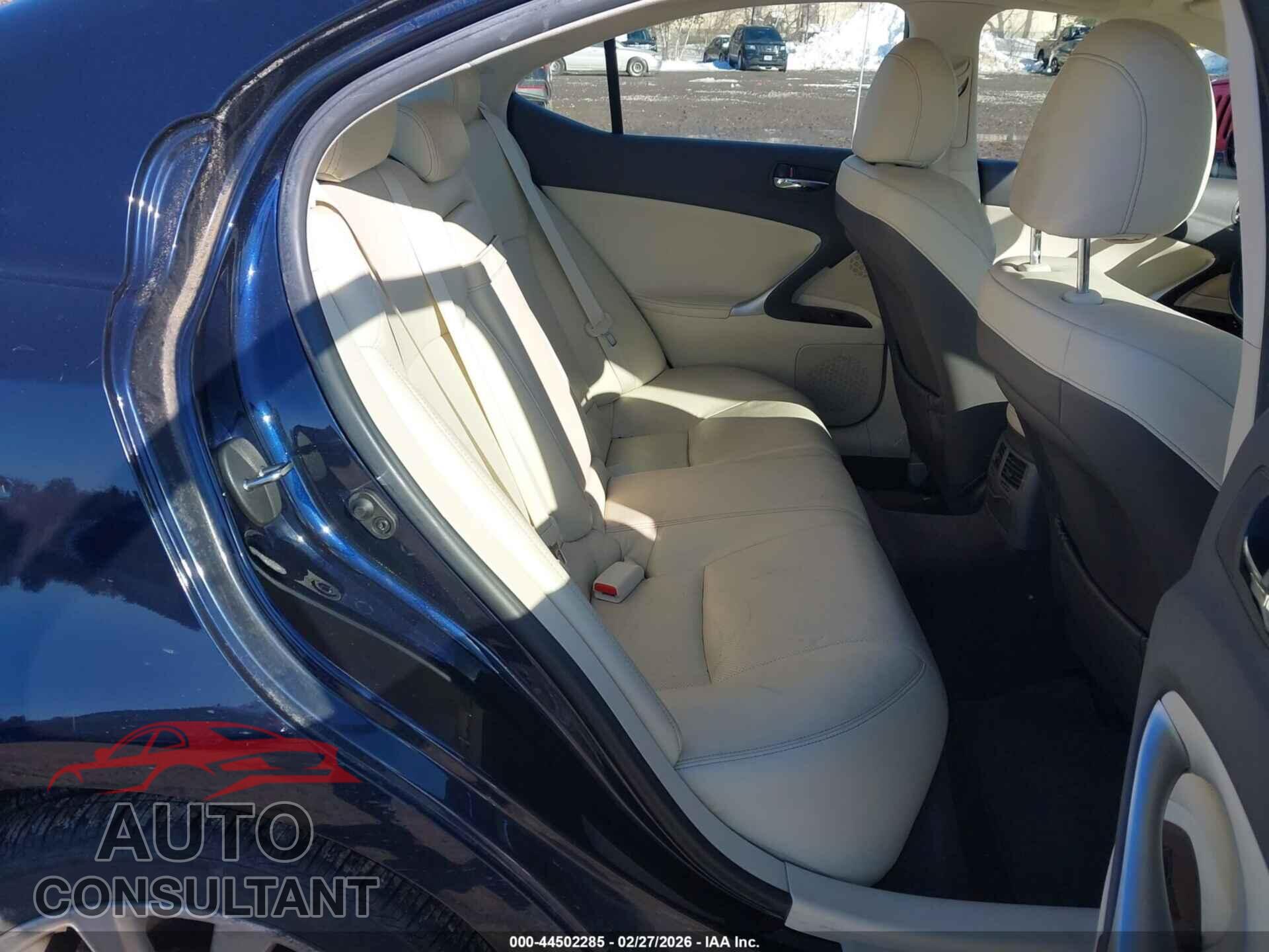 LEXUS IS 250 2010 - JTHCF5C24A2034744