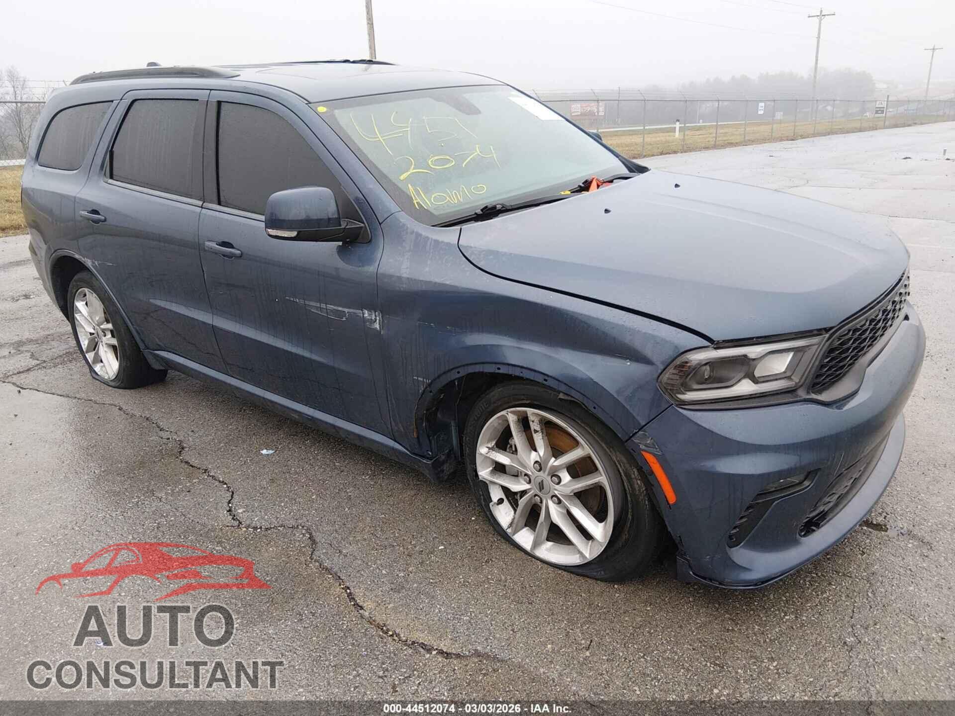 DODGE DURANGO 2021 - 1C4RDJDGXMC578300