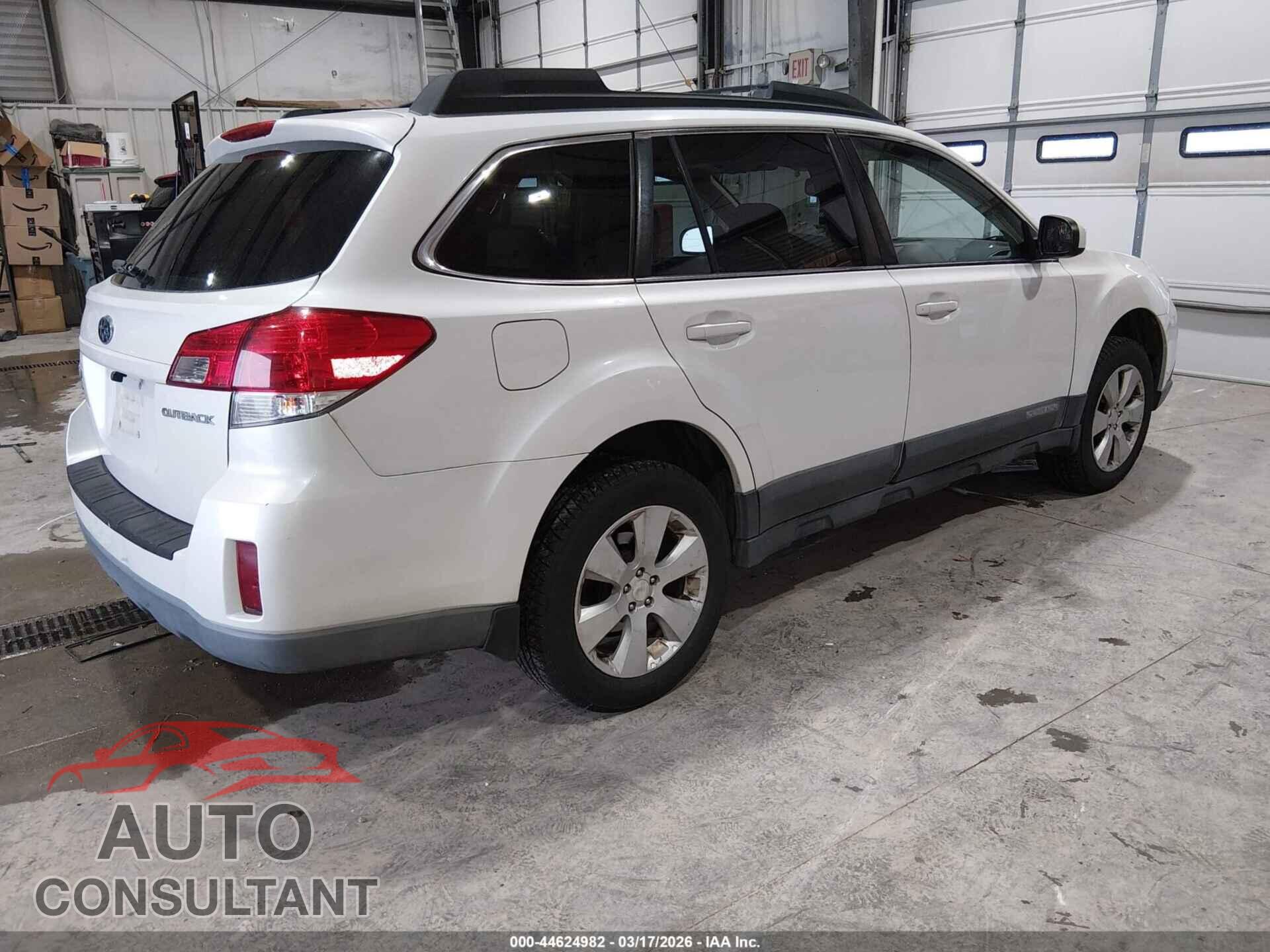 SUBARU OUTBACK 2011 - 4S4BRCCCXB3326150
