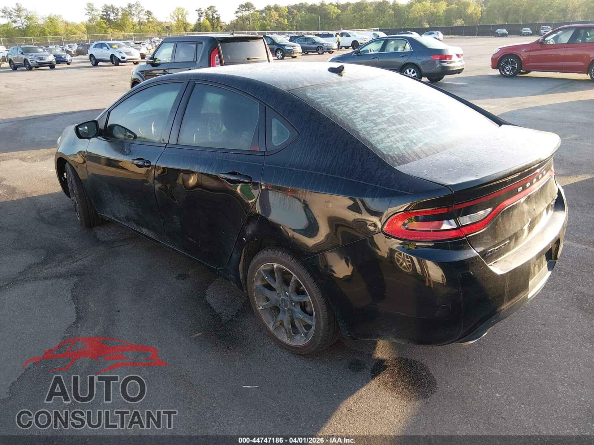 DODGE DART 2013 - 1C3CDFBA1DD107815