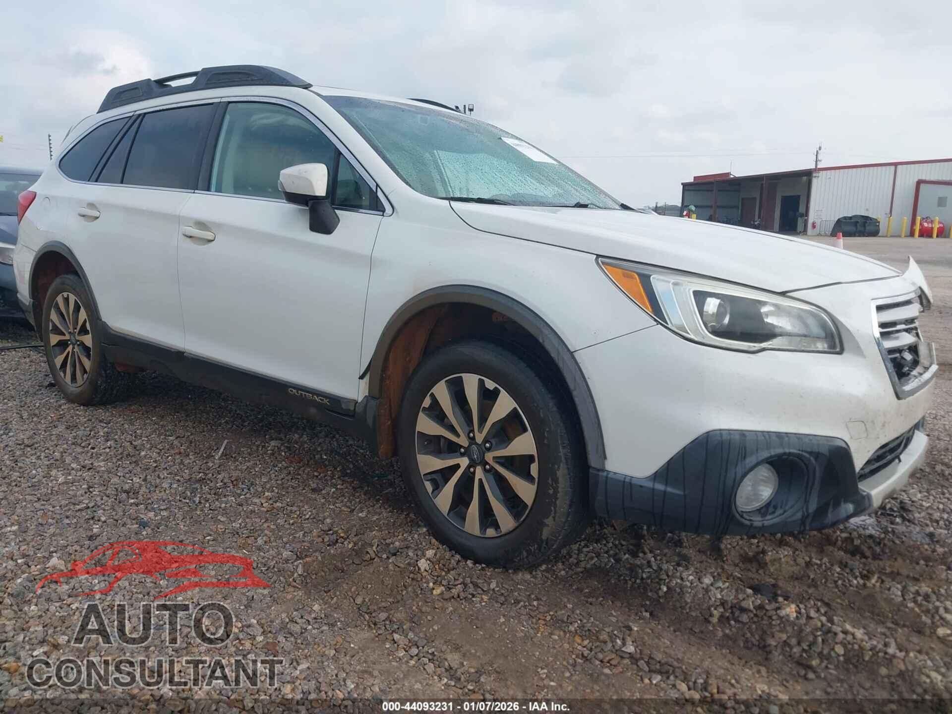 SUBARU OUTBACK 2015 - 4S4BSBNC0F3321167
