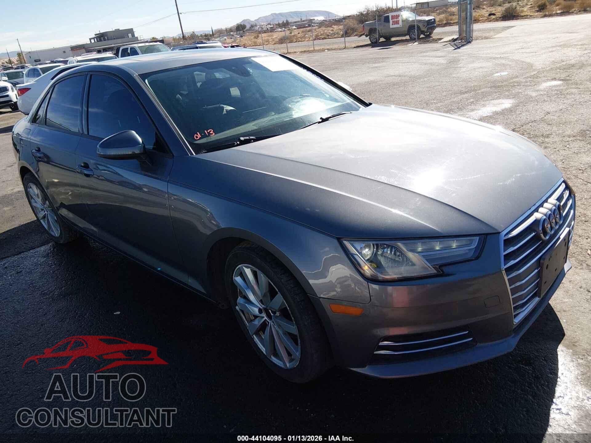 AUDI A4 2017 - WAUGMAF46HA077445