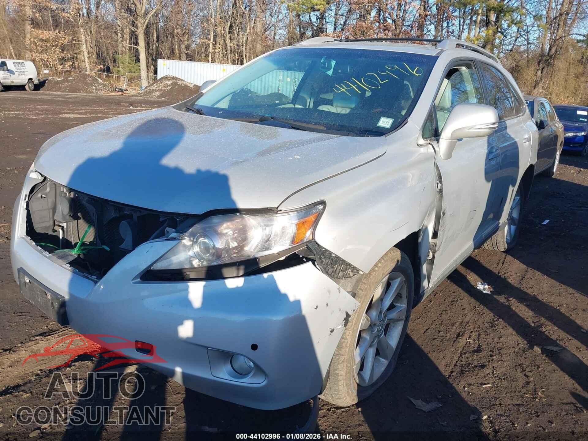 LEXUS RX 350 2010 - 2T2BK1BA2AC031848