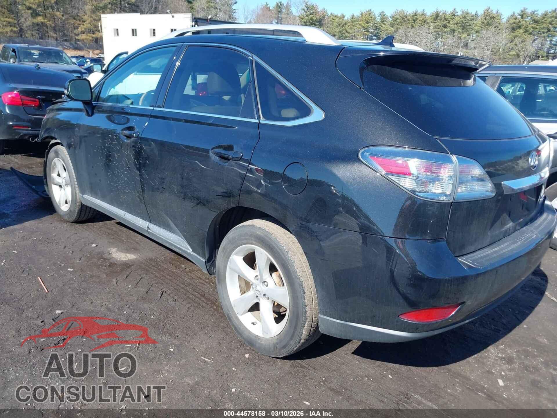 LEXUS RX 350 2011 - 2T2BK1BA3BC085788