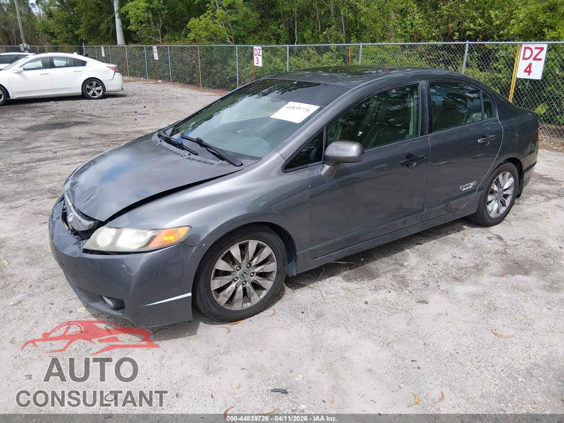 HONDA CIVIC 2010 - 2HGFA1F90AH561493