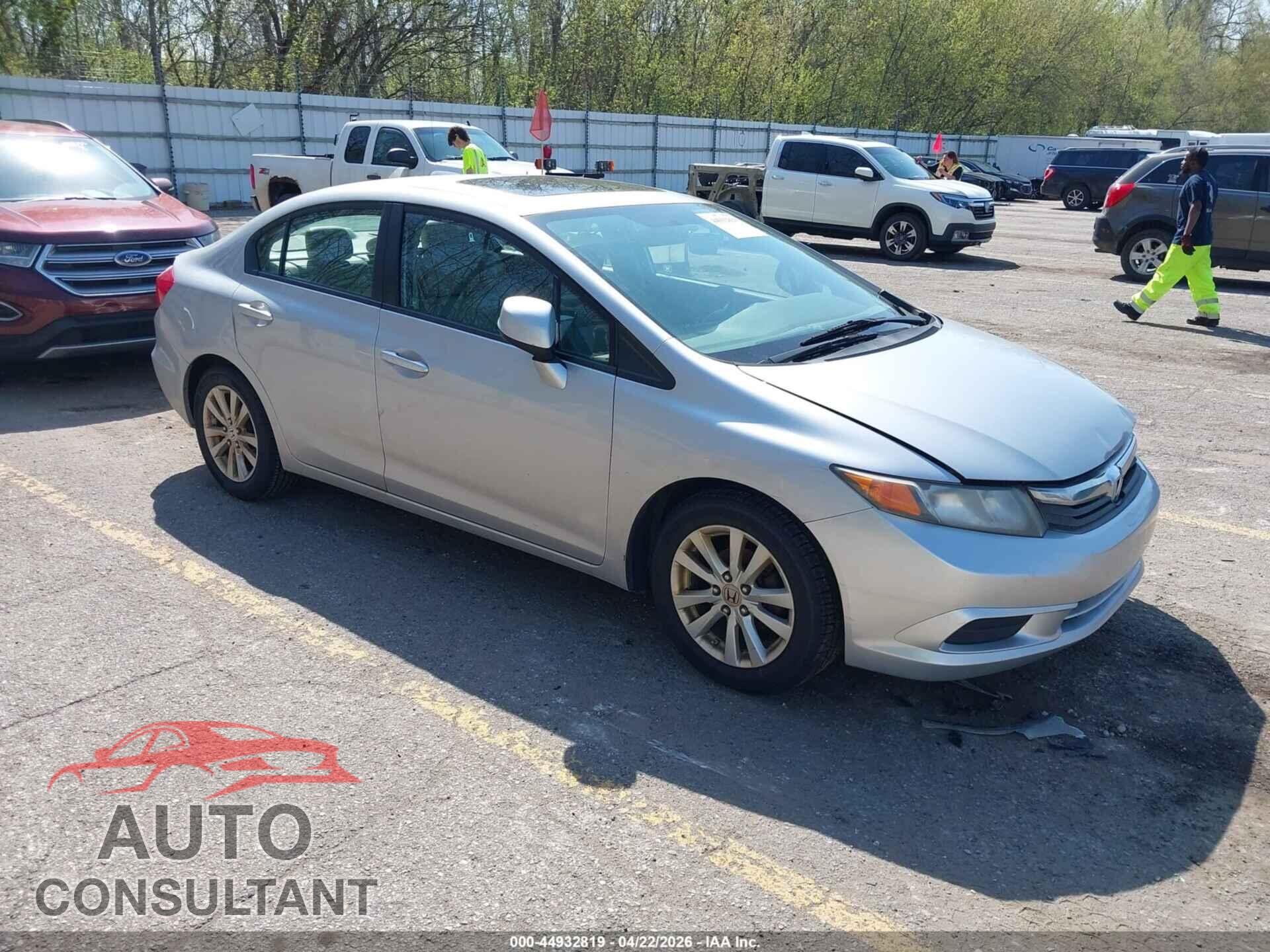 HONDA CIVIC 2012 - 19XFB2F96CE000635