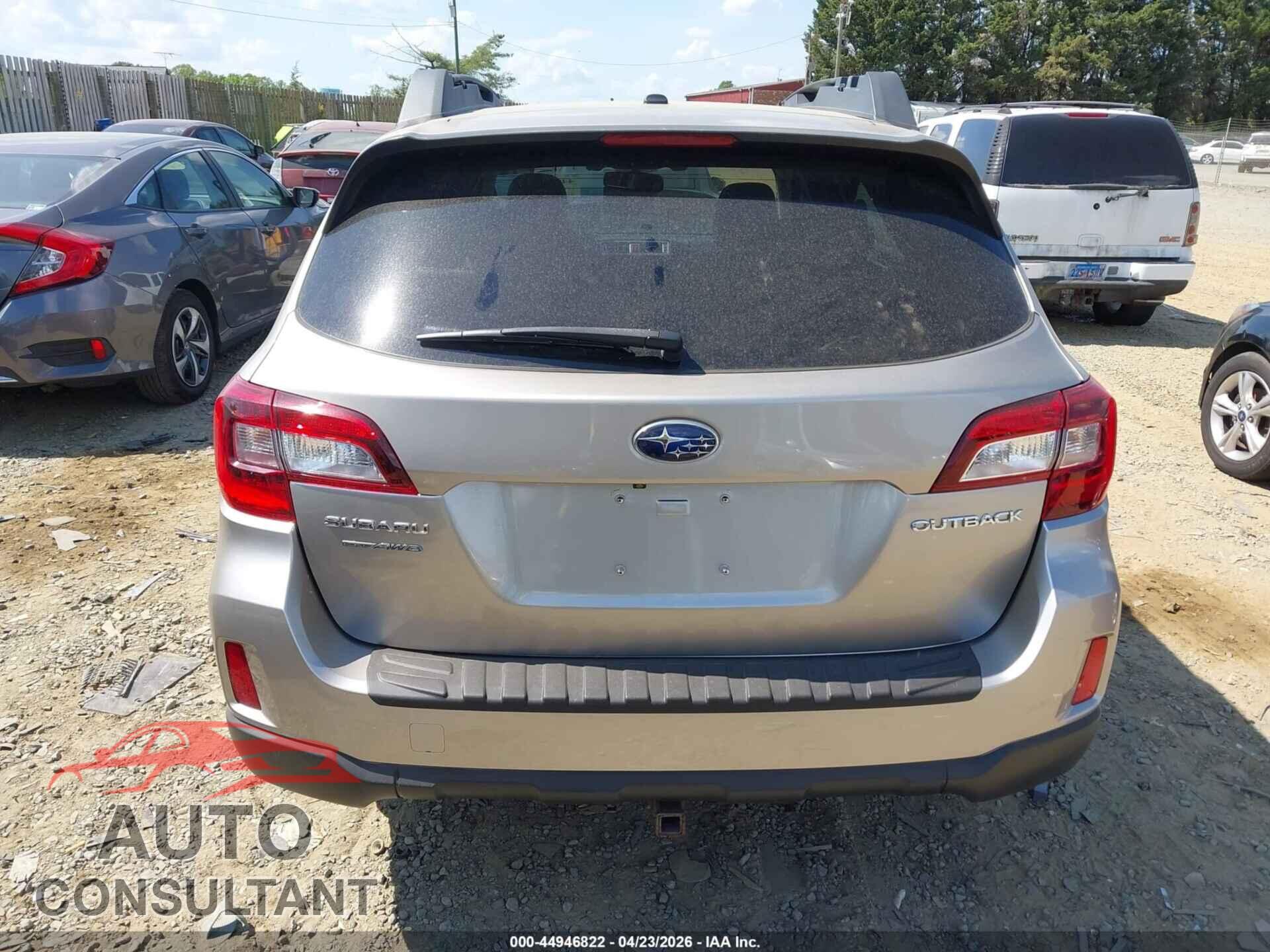 SUBARU OUTBACK 2015 - 4S4BSBNC1F3345901