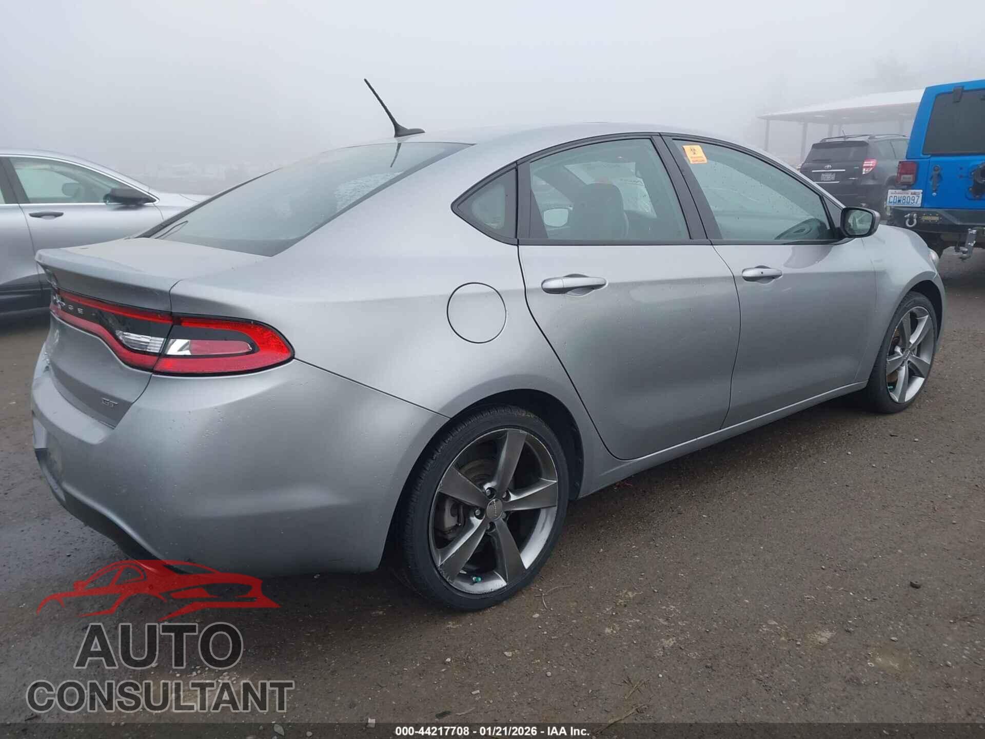 DODGE DART 2015 - 1C3CDFEB0FD279339