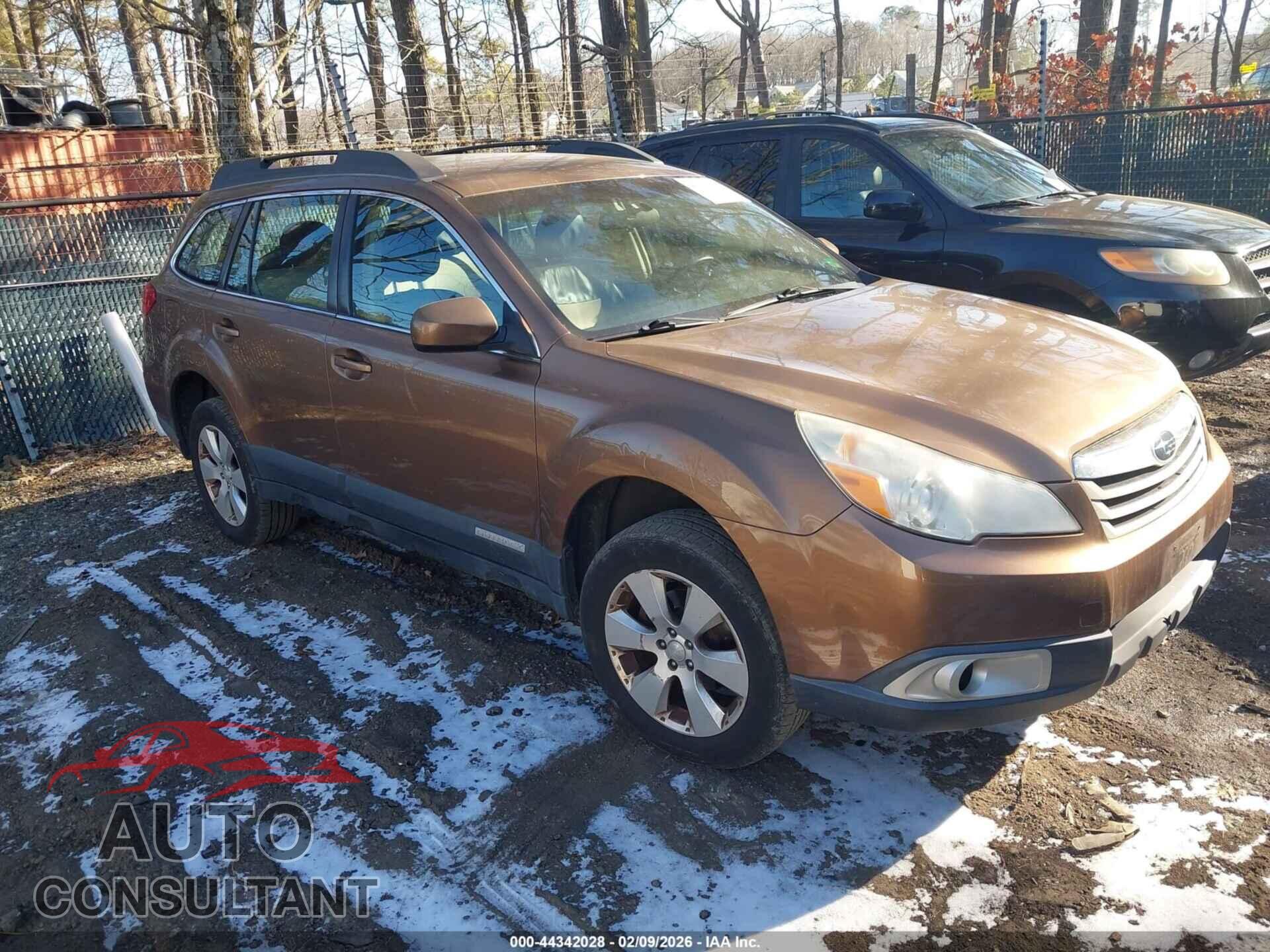 SUBARU OUTBACK 2012 - 4S4BRBAC3C3252908