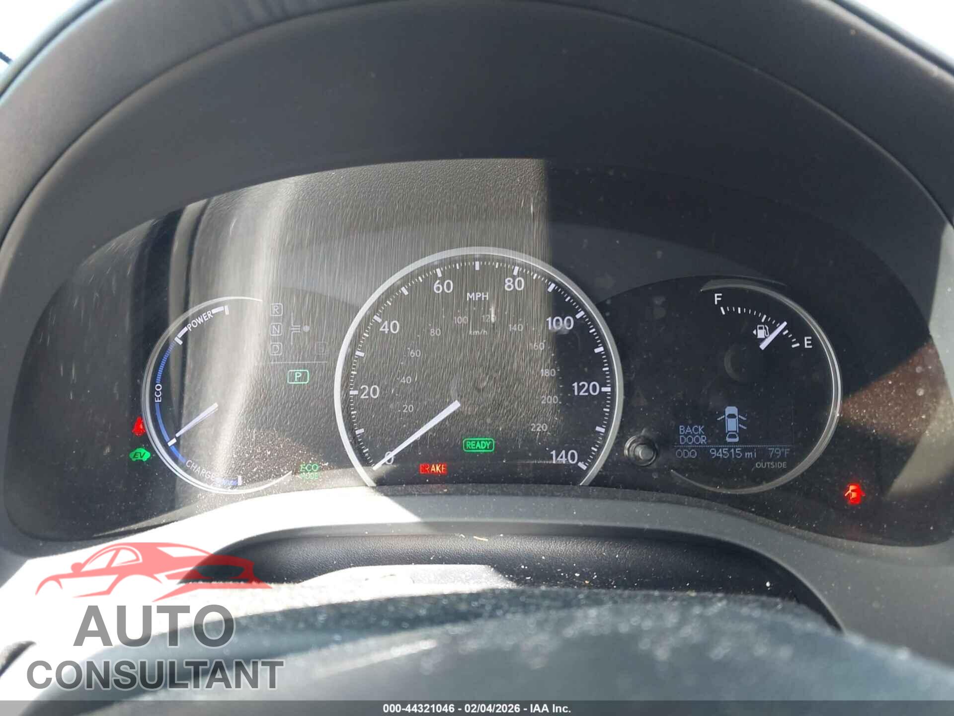 LEXUS CT 200H 2013 - JTHKD5BH6D2133318