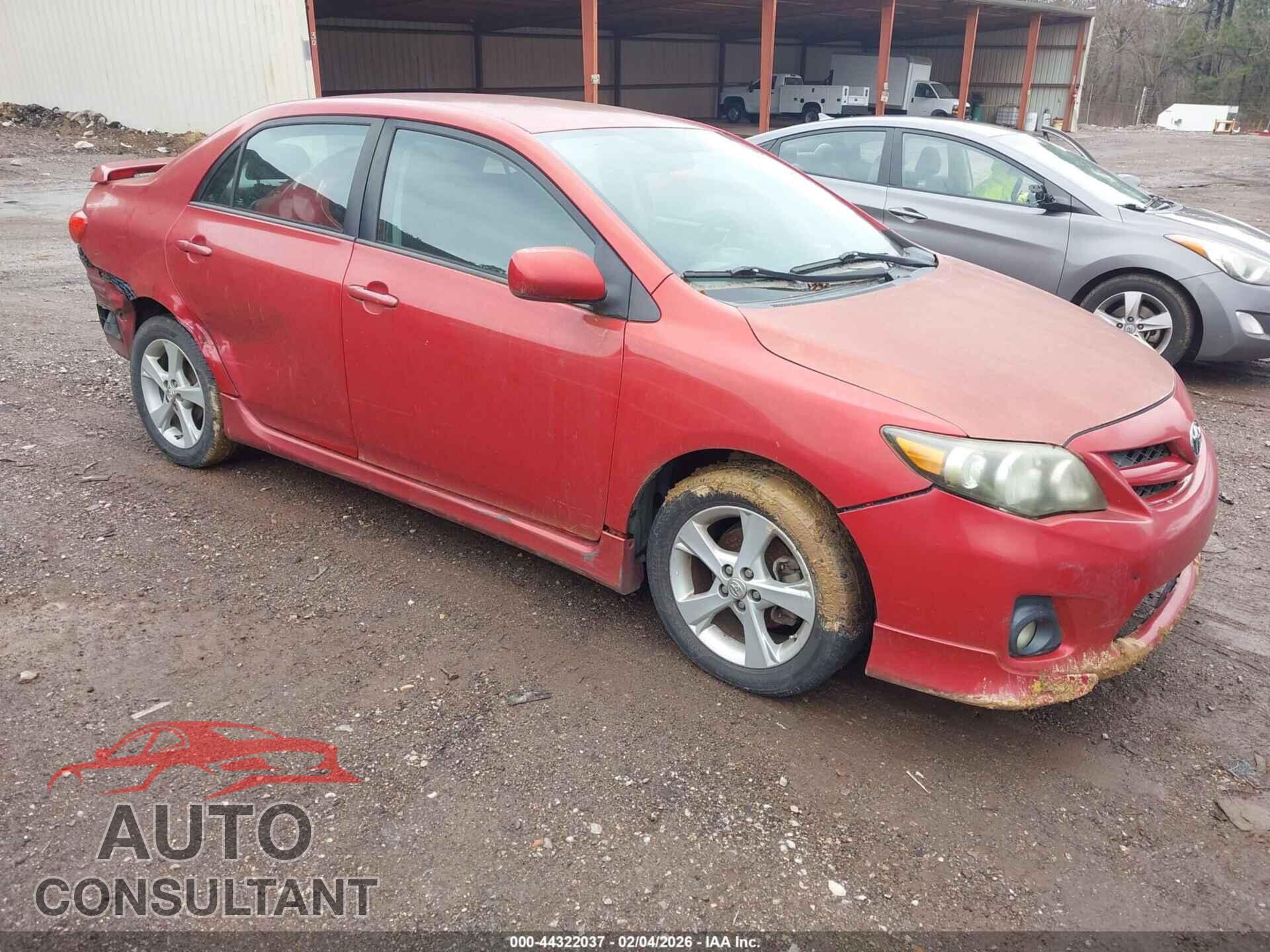 TOYOTA COROLLA 2012 - 2T1BU4EE2CC910462