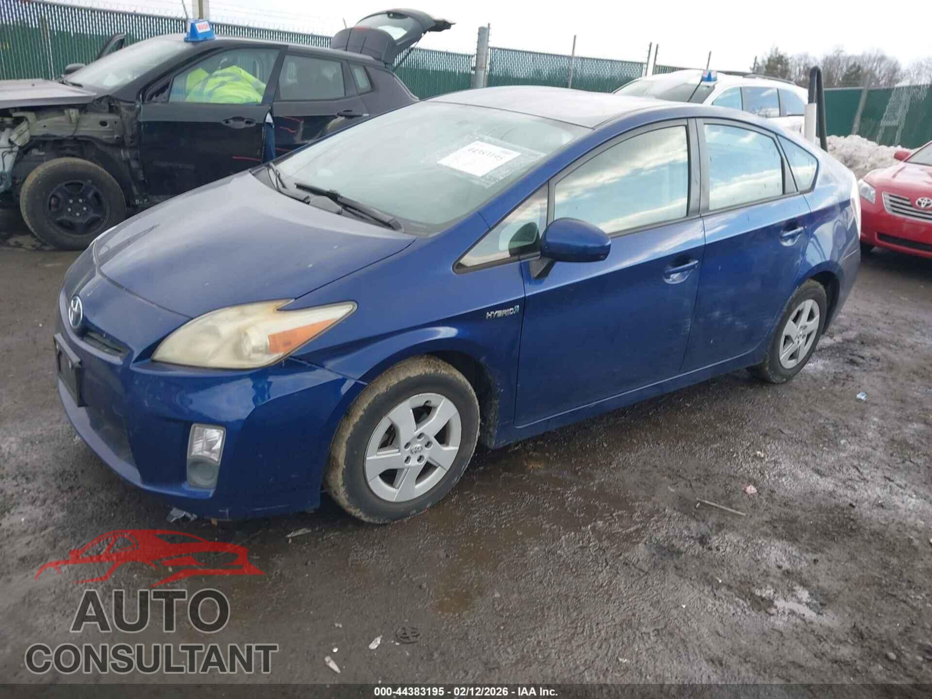 TOYOTA PRIUS 2010 - JTDKN3DU8A0065799