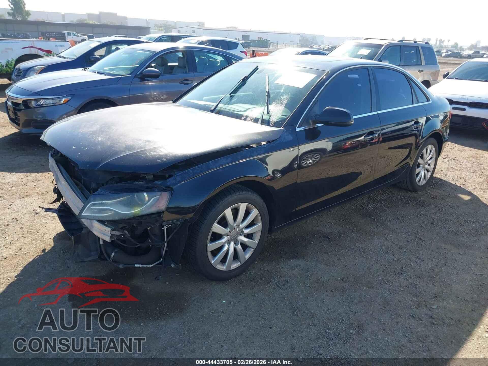 AUDI A4 2012 - WAUAFAFL9CN001274