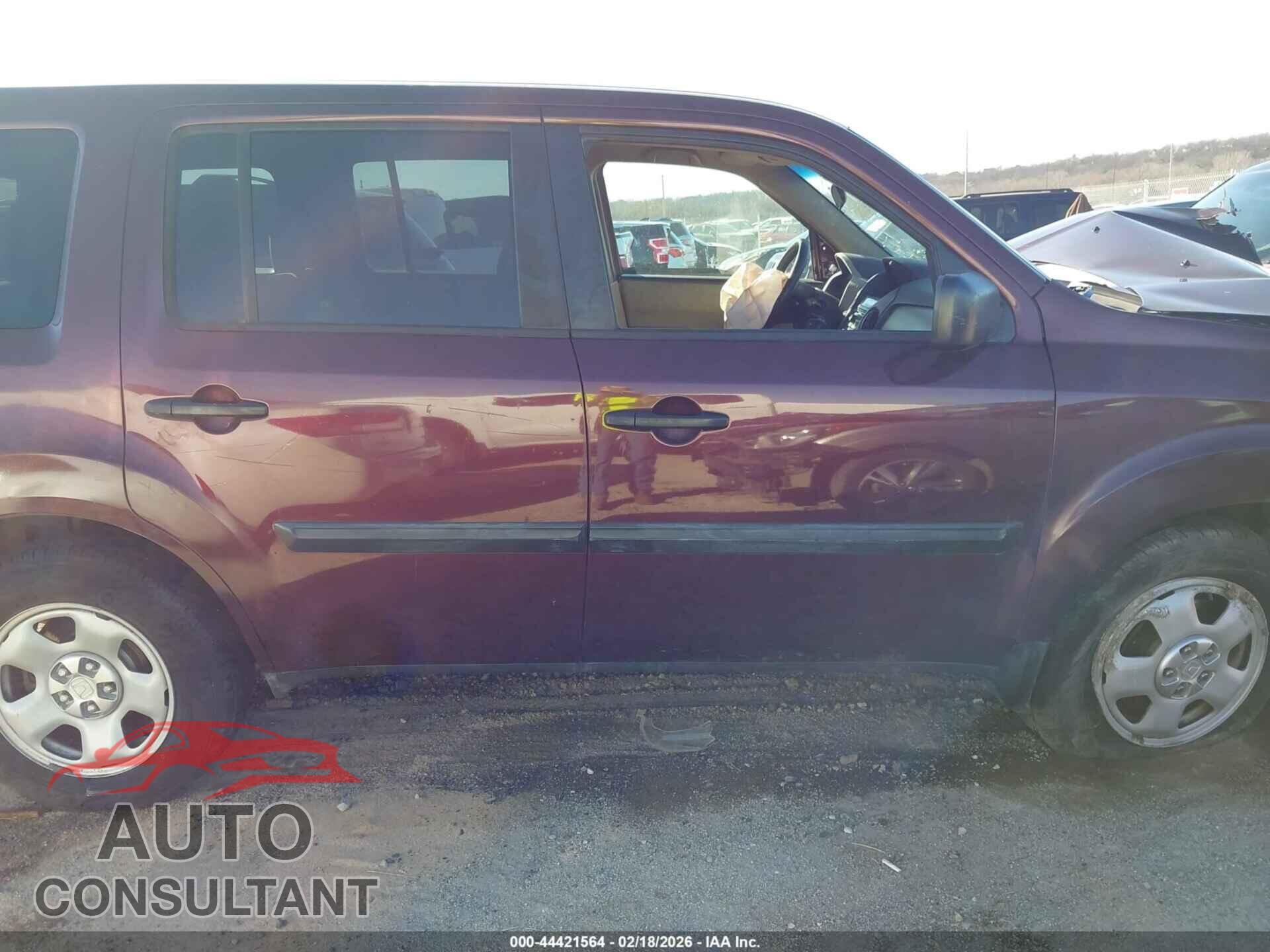 HONDA PILOT 2013 - 5FNYF4H25DB064881