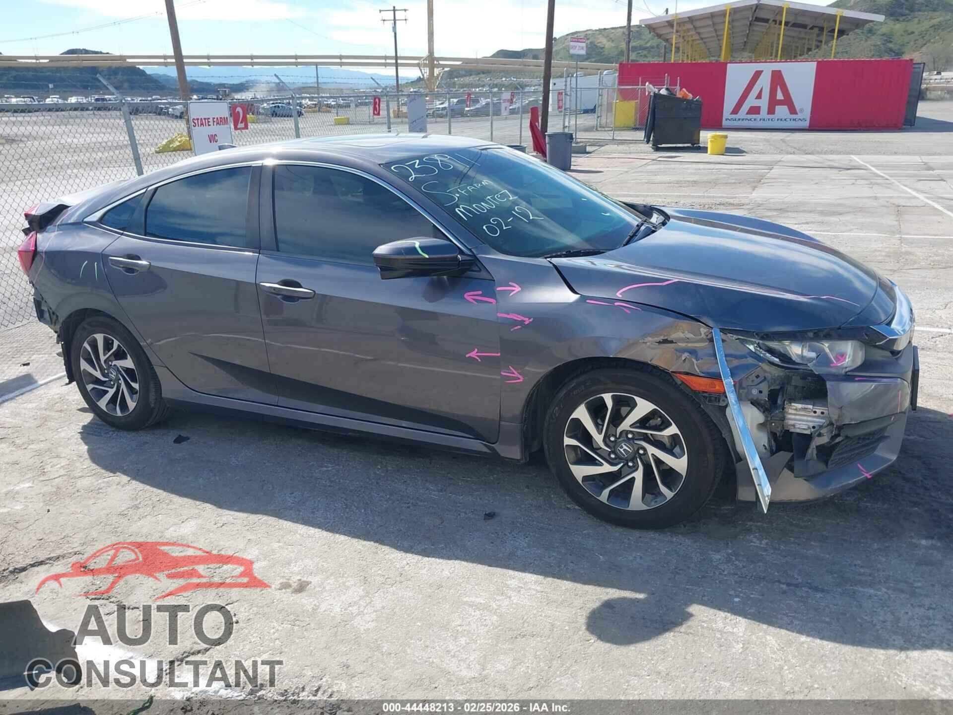 HONDA CIVIC 2017 - 2HGFC2F74HH510300
