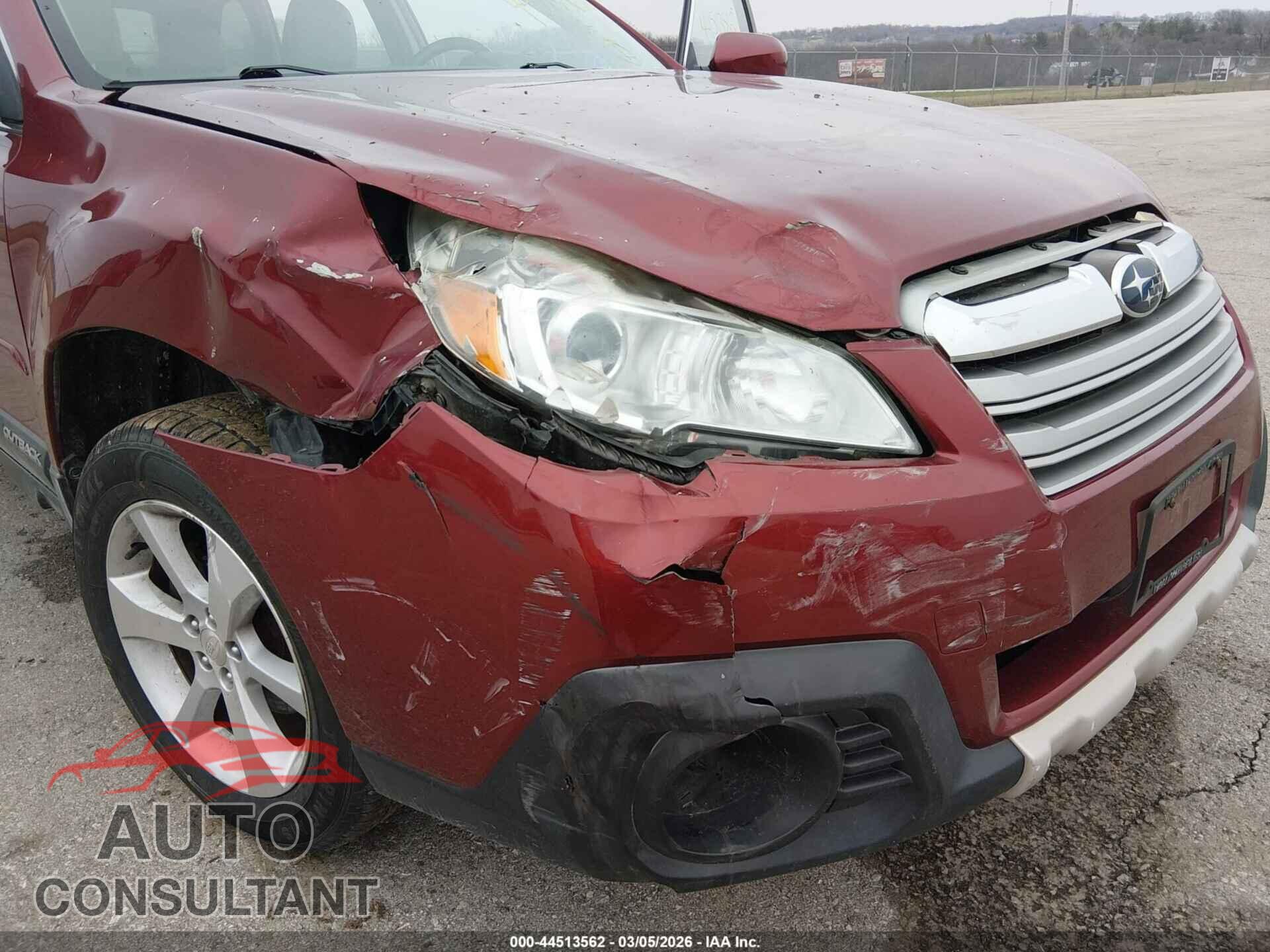 SUBARU OUTBACK 2013 - 4S4BRCKC6D3286931