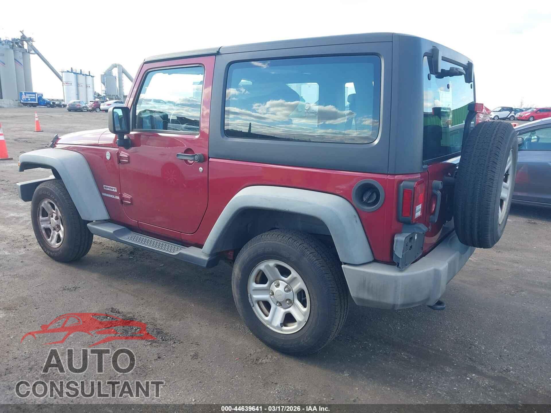 JEEP WRANGLER 2011 - 1J4AA2D17BL531854